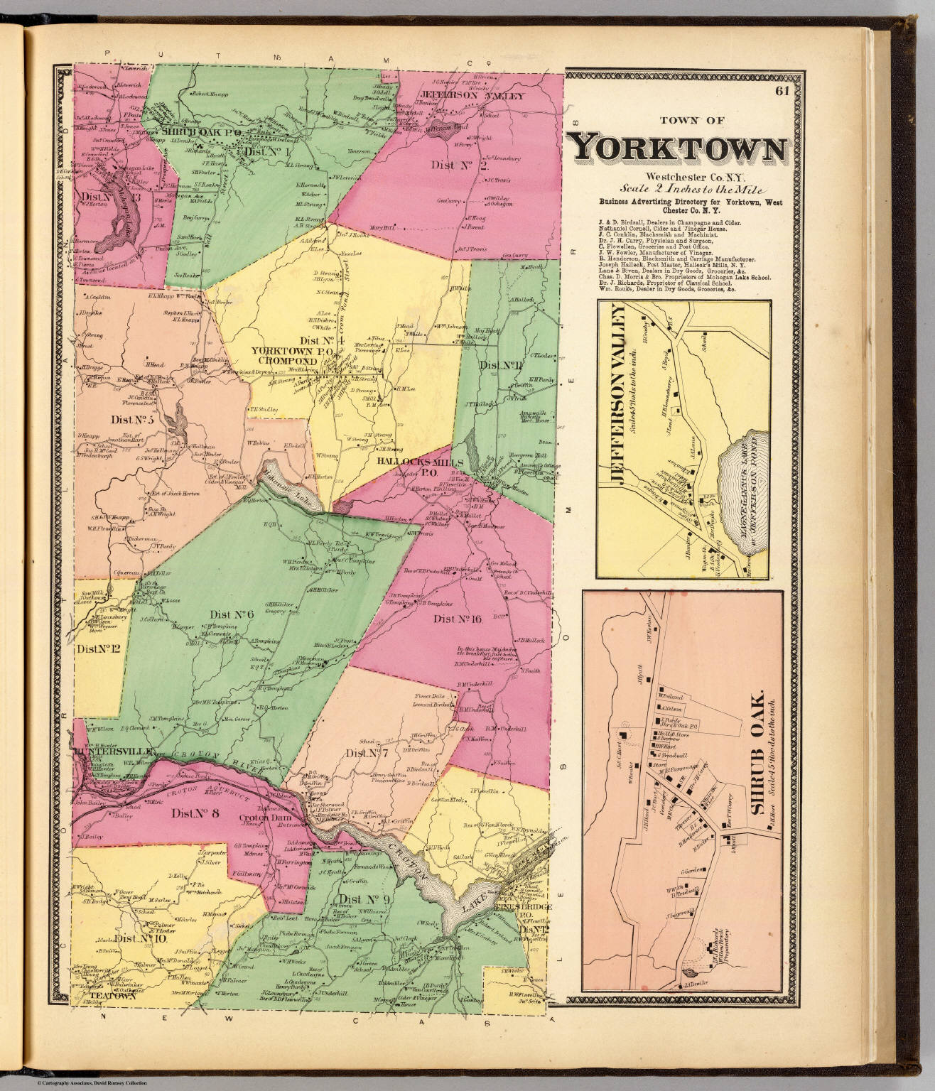 Yorktown, Town. David Rumsey Historical Map Collection