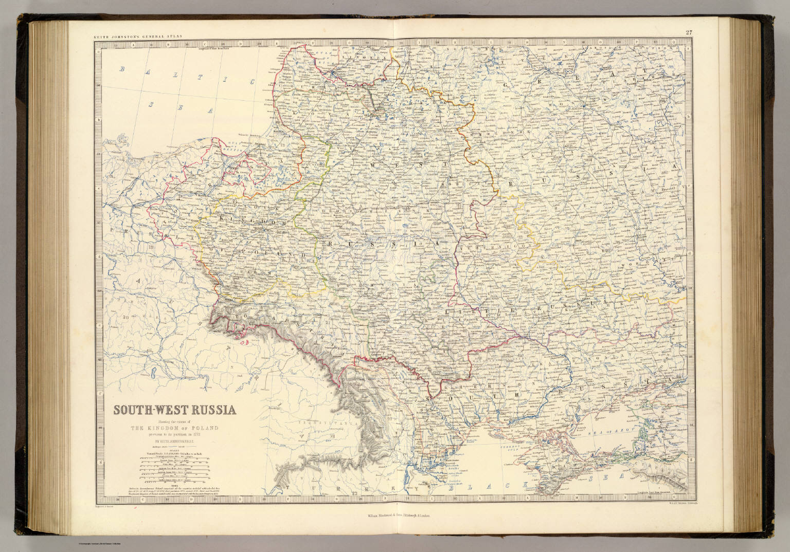 Russia SW, Poland. - David Rumsey Historical Map Collection