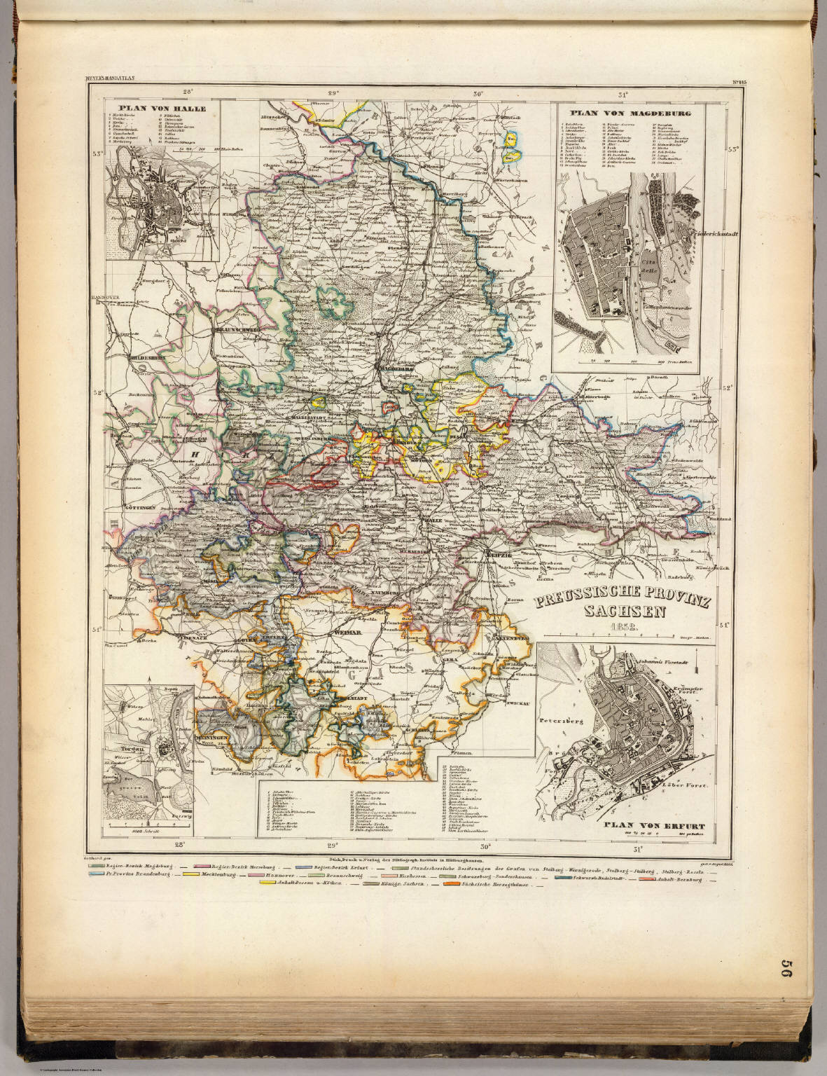 Sachsen. - David Rumsey Historical Map Collection