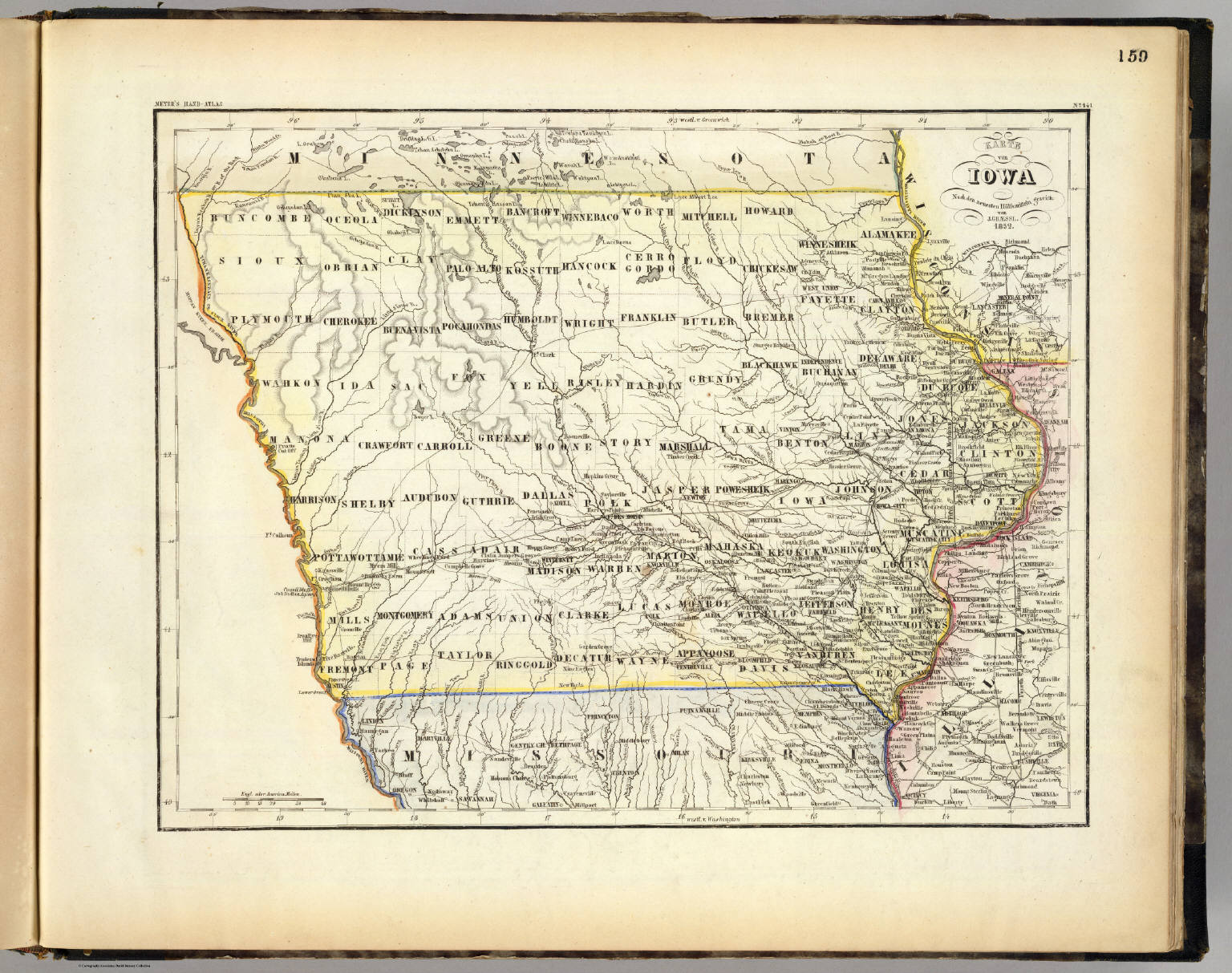 Iowa. - David Rumsey Historical Map Collection