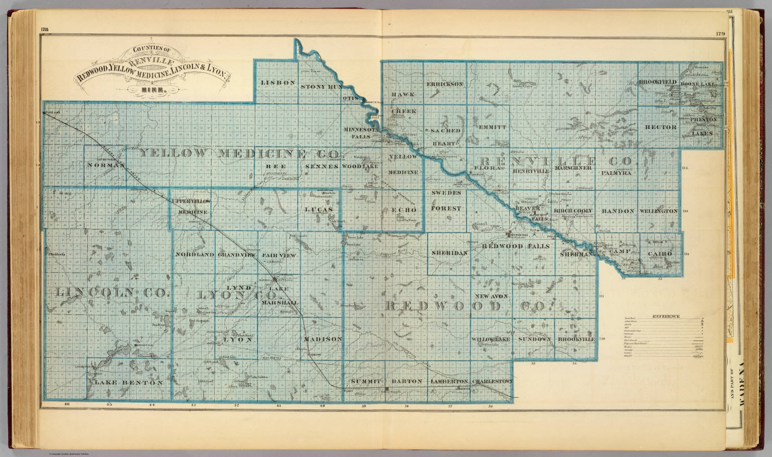 Counties of Renville, Redwood, Yellow Medicine, Lincoln & Lyon, Minn ...