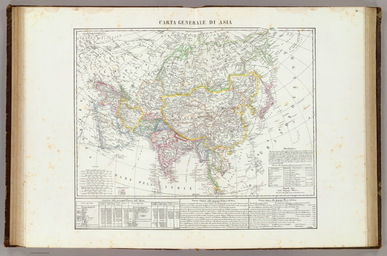 Carta generale di Asia. - David Rumsey Historical Map Collection