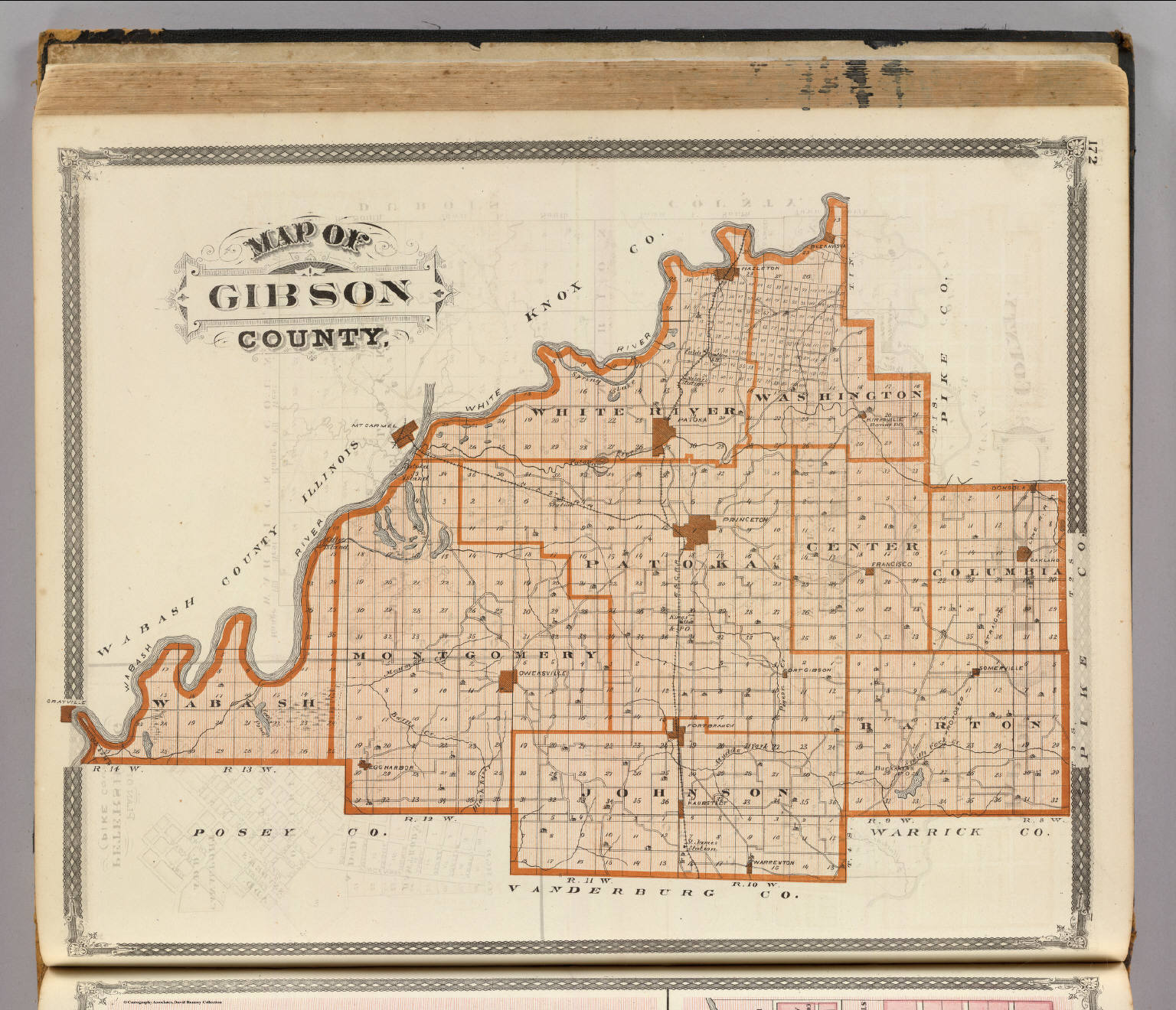 Gibson County Indiana Gis Map Of Gibson County. - David Rumsey Historical Map Collection