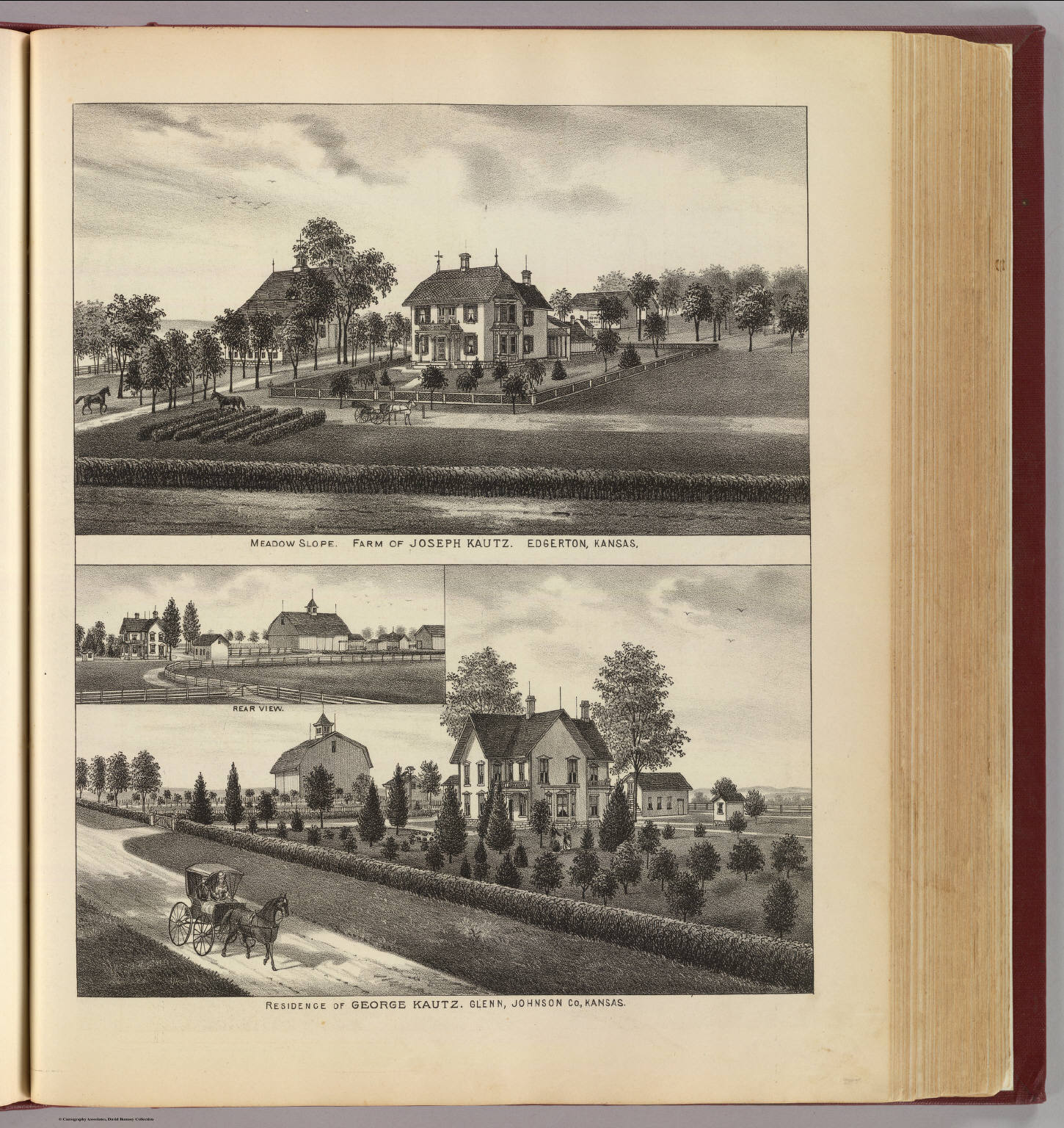 Meadow Slope, Edgerton, and Kautz residence, Glenn, Kansas. David