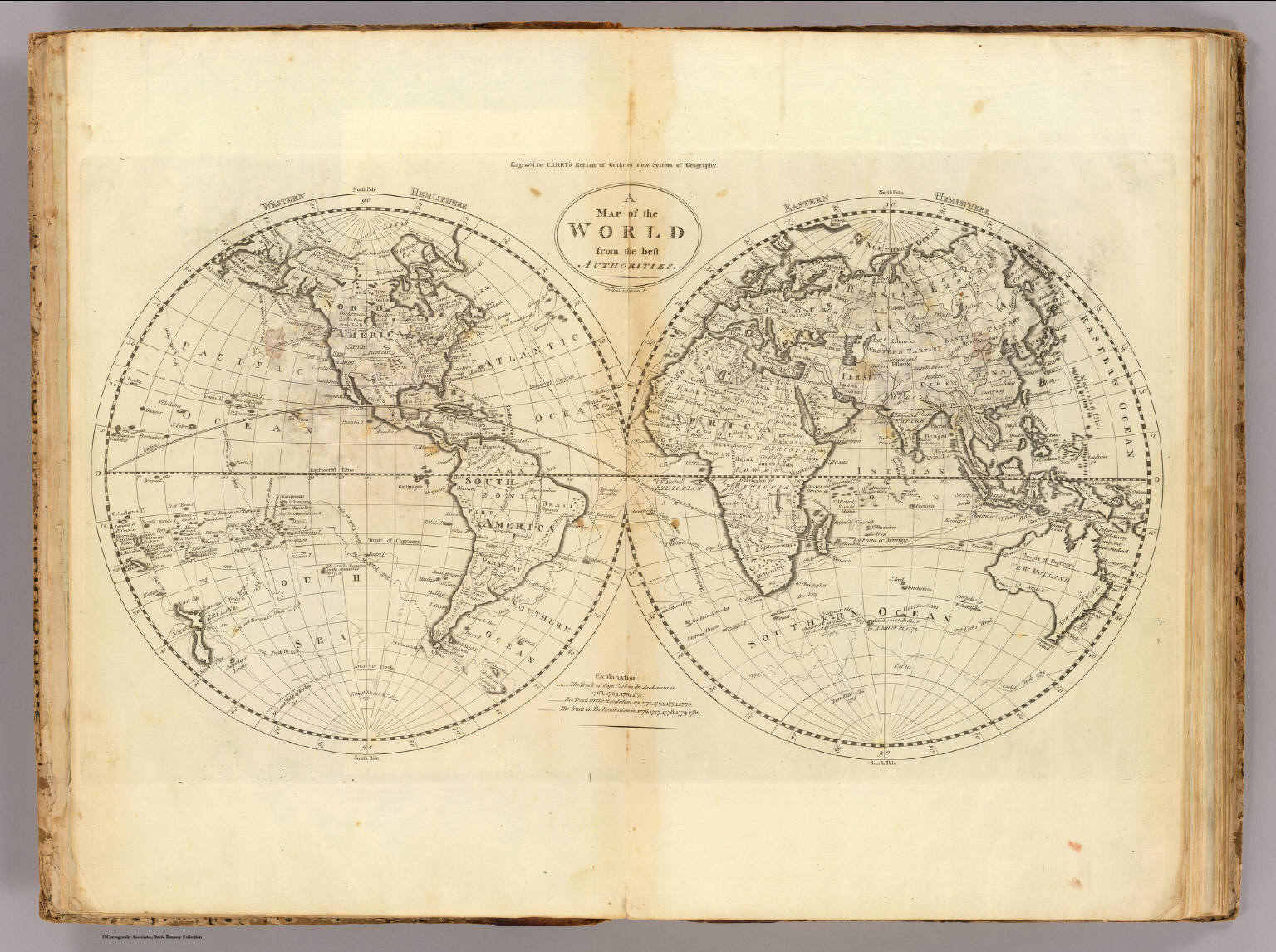 A Map of the World from the best Authorities. - David Rumsey Historical ...