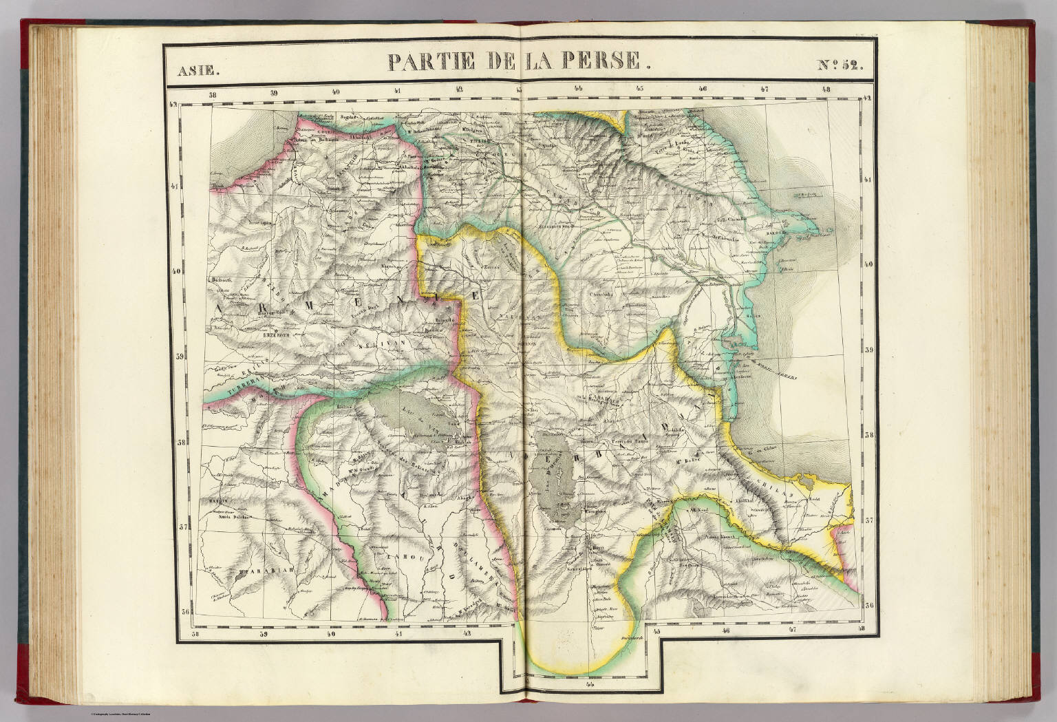 Partie, la Perse. Asie 52. - David Rumsey Historical Map Collection