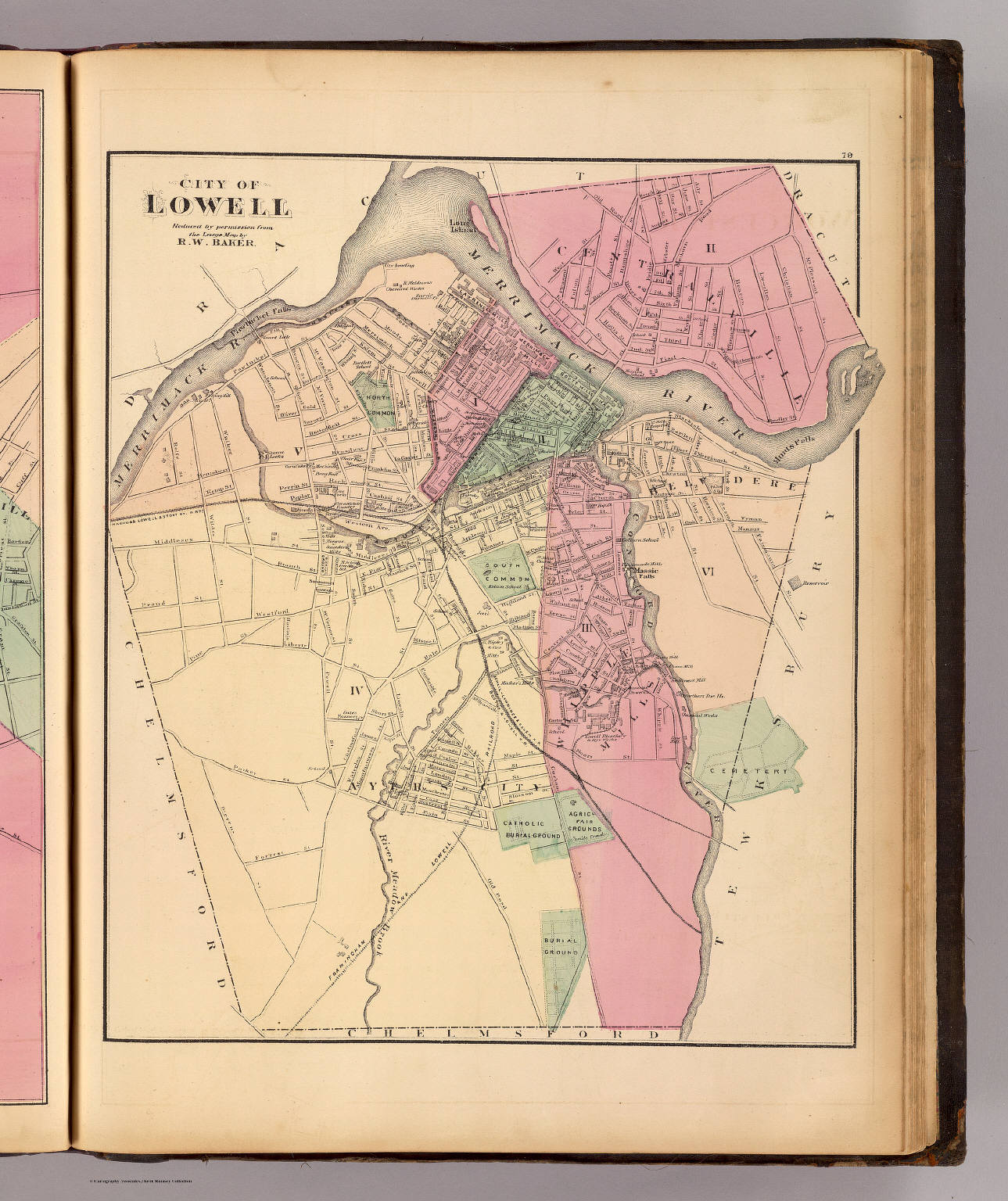 Lowell. David Rumsey Historical Map Collection