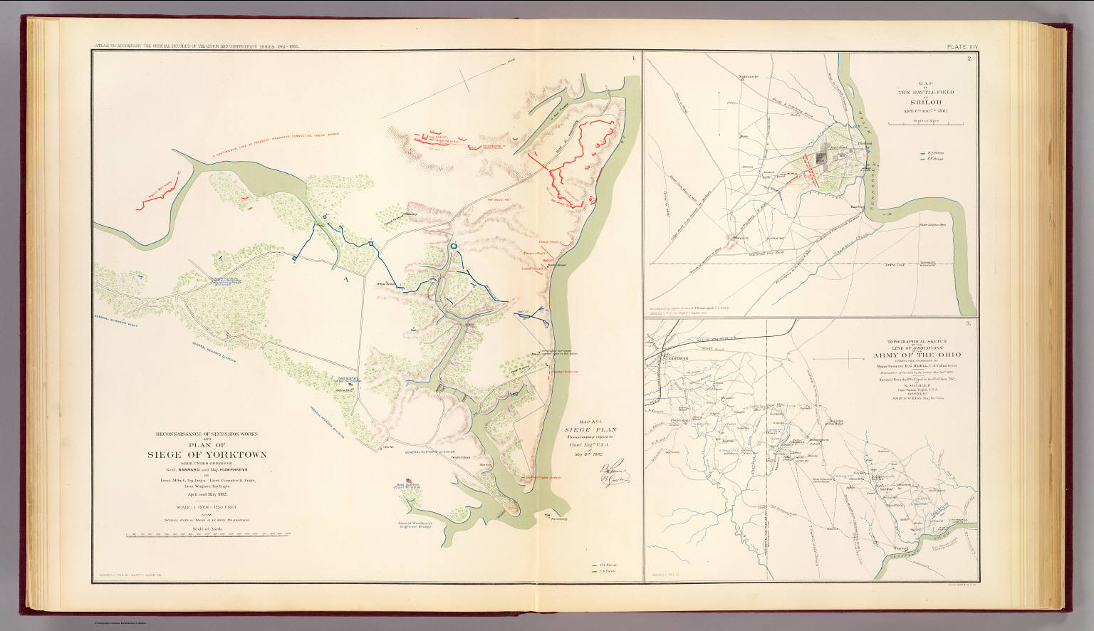 Siege of Yorktown. - David Rumsey Historical Map Collection