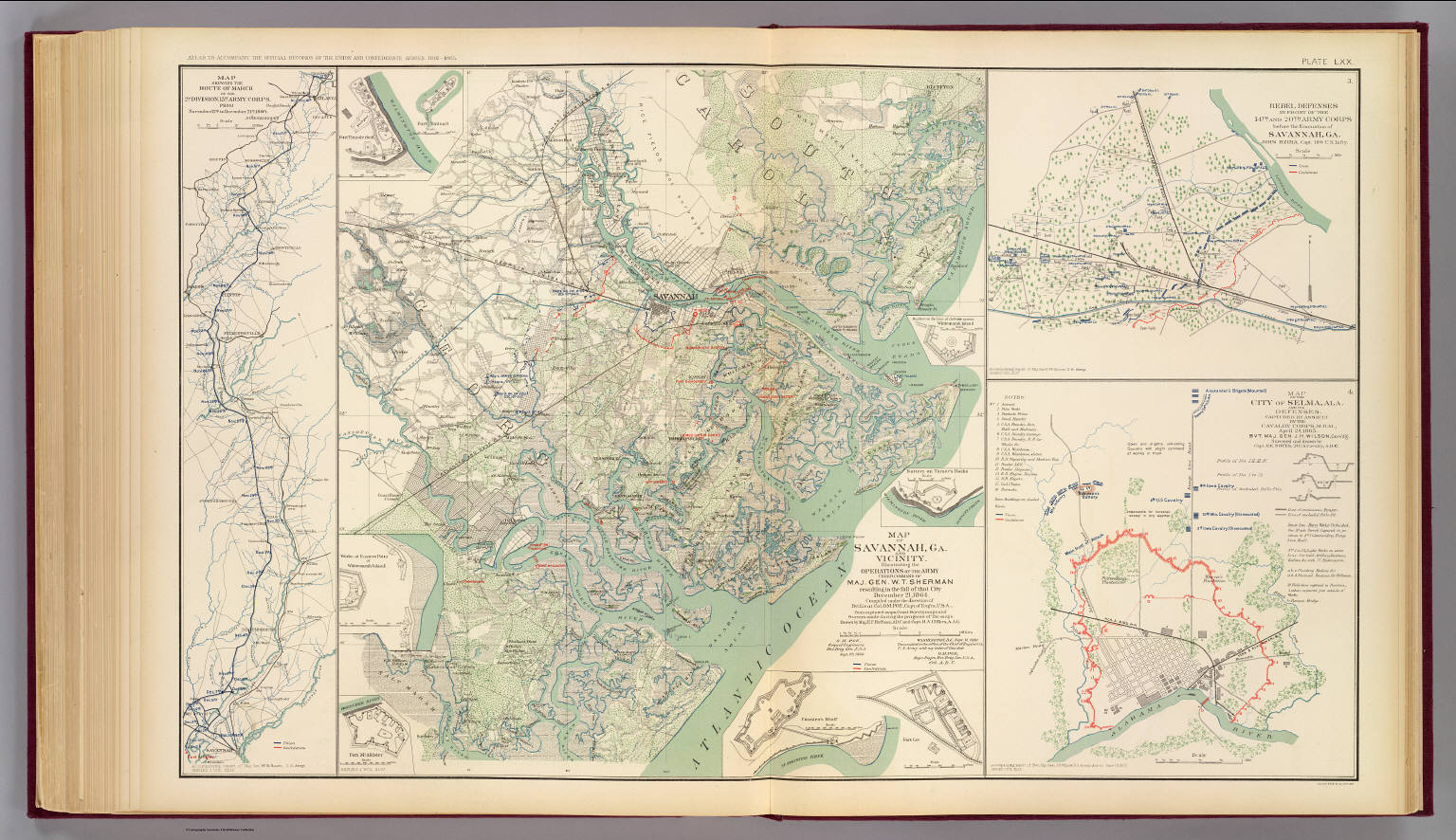 Savannah Ga And Vicinity. Savannah Ga And Vicinity David Rumsey Historical Map Collection savannah ga and vicinity. savannah ga and vicinity david rumsey historical map collection