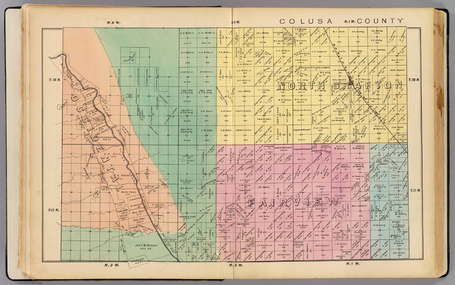 Yolo County 4. David Rumsey Historical Map Collection