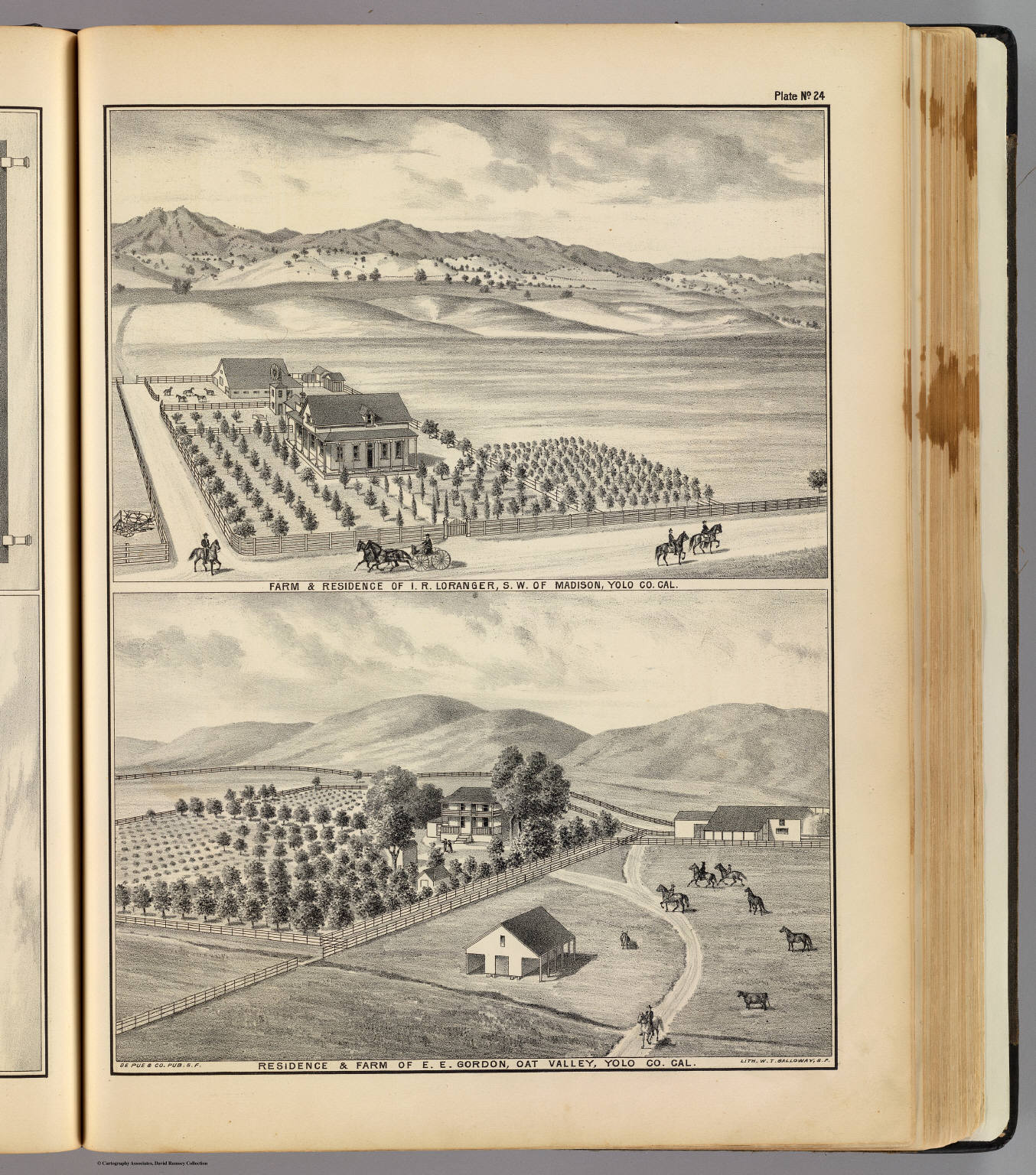 Madison, Oat Valley farms. - David Rumsey Historical Map Collection