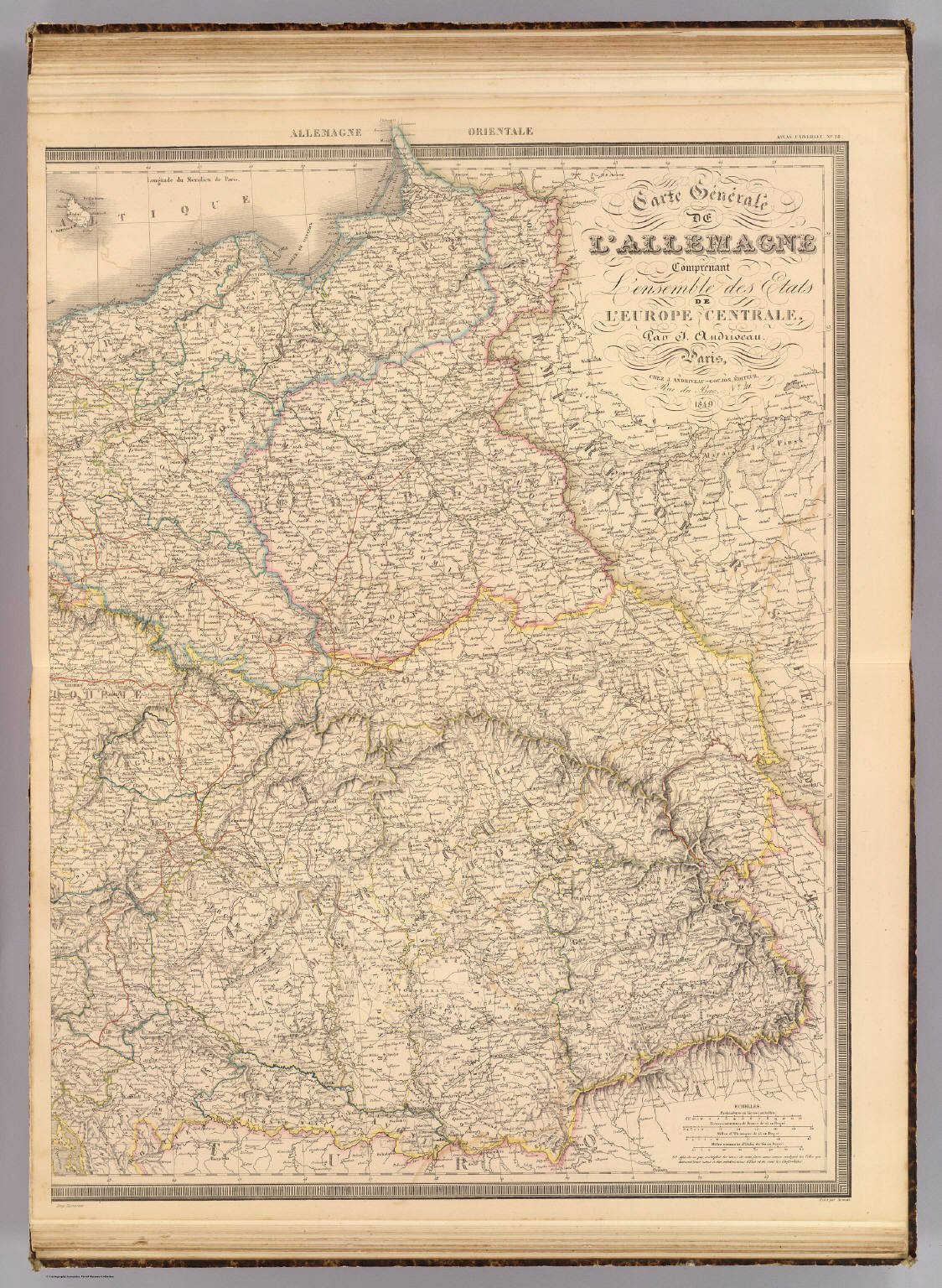 Allemagne orientale. - David Rumsey Historical Map Collection