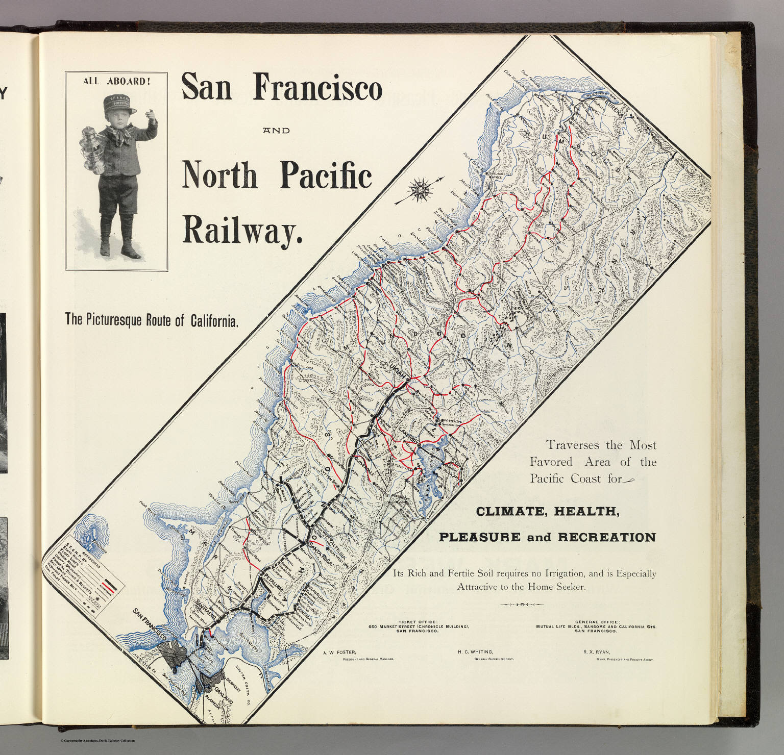 SF & NP Ry. - David Rumsey Historical Map Collection