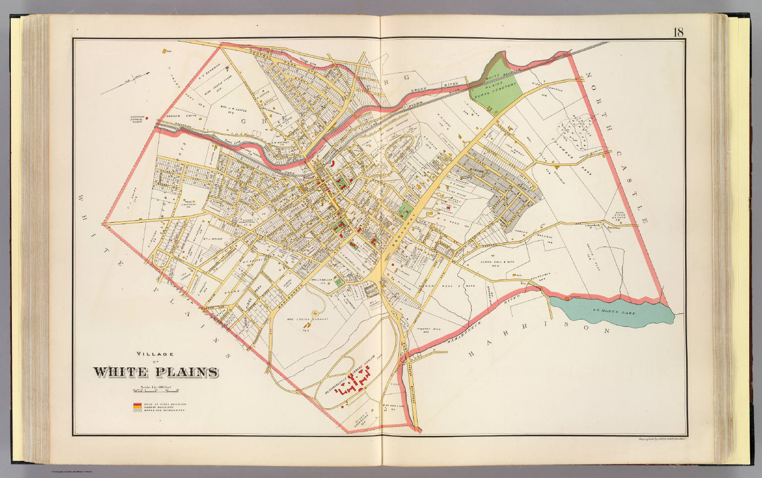 White Plains. David Rumsey Historical Map Collection