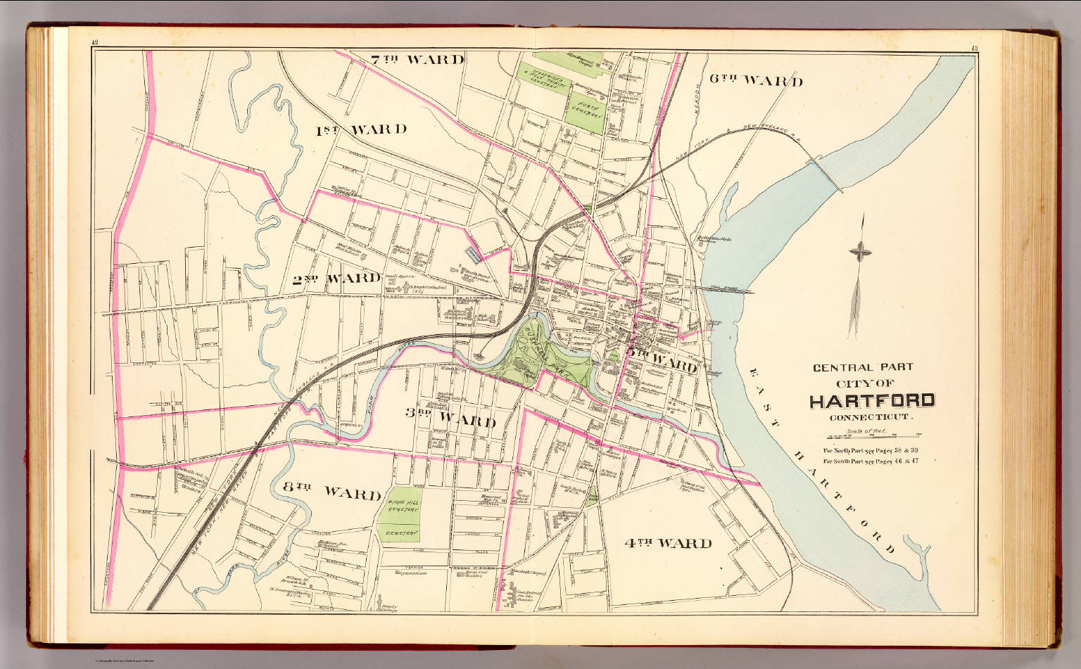 Hartford, Central. David Rumsey Historical Map Collection