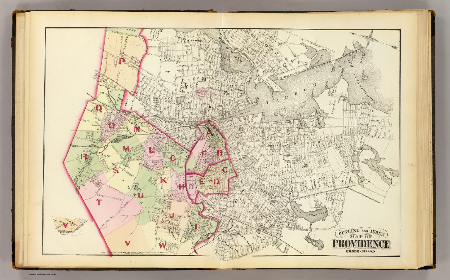 v.3 Index map. David Rumsey Historical Map Collection