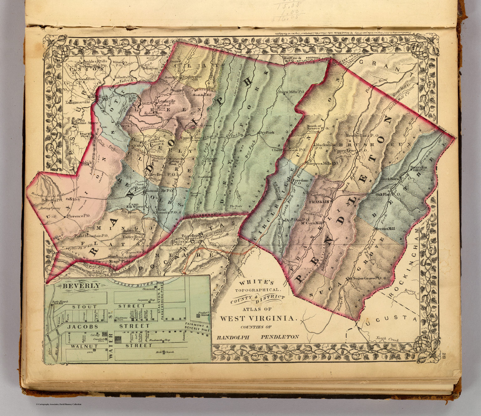 Randolph, Pendleton Counties. - David Rumsey Historical Map Collection