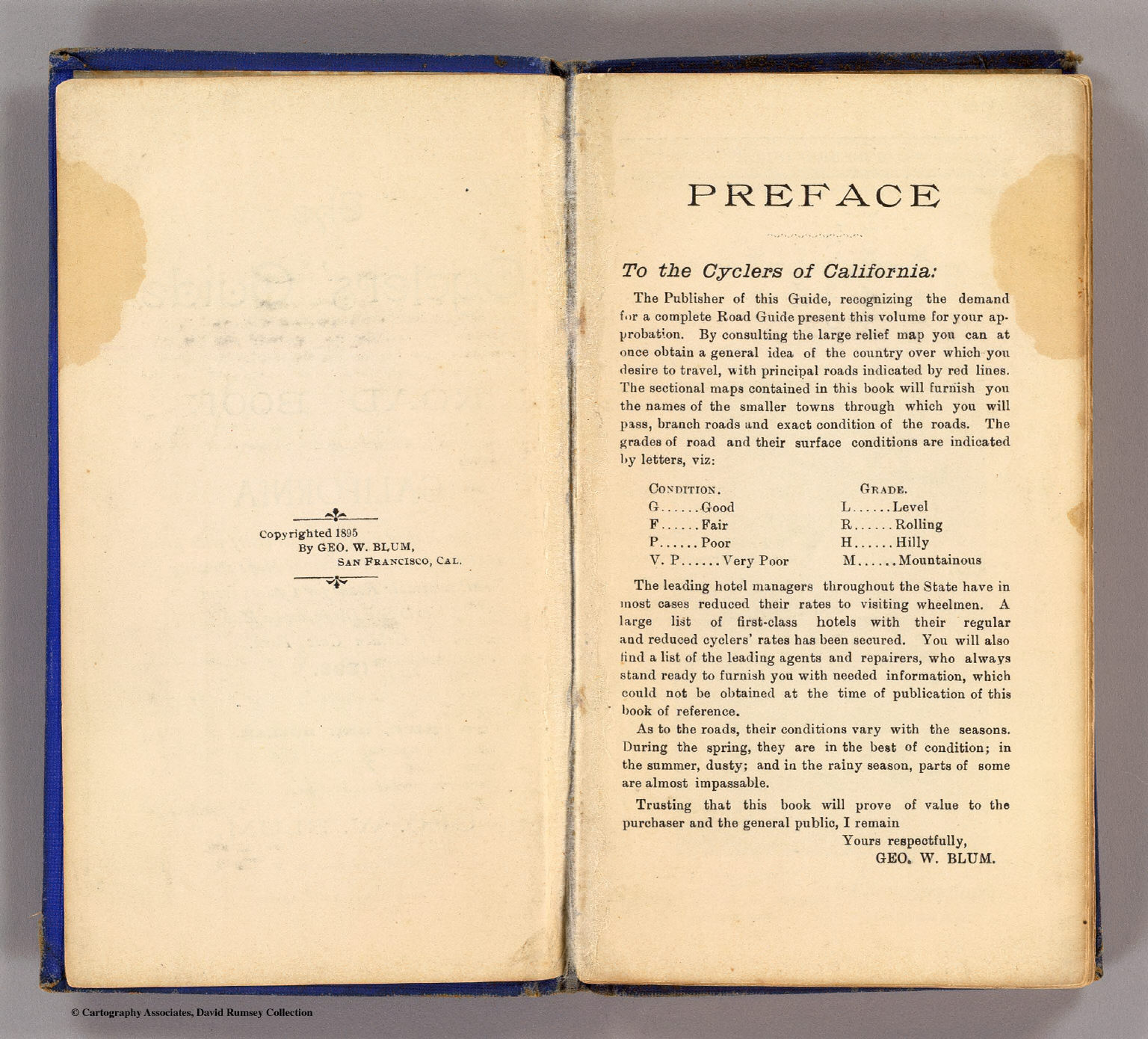 Preface, legend. - David Rumsey Historical Map Collection