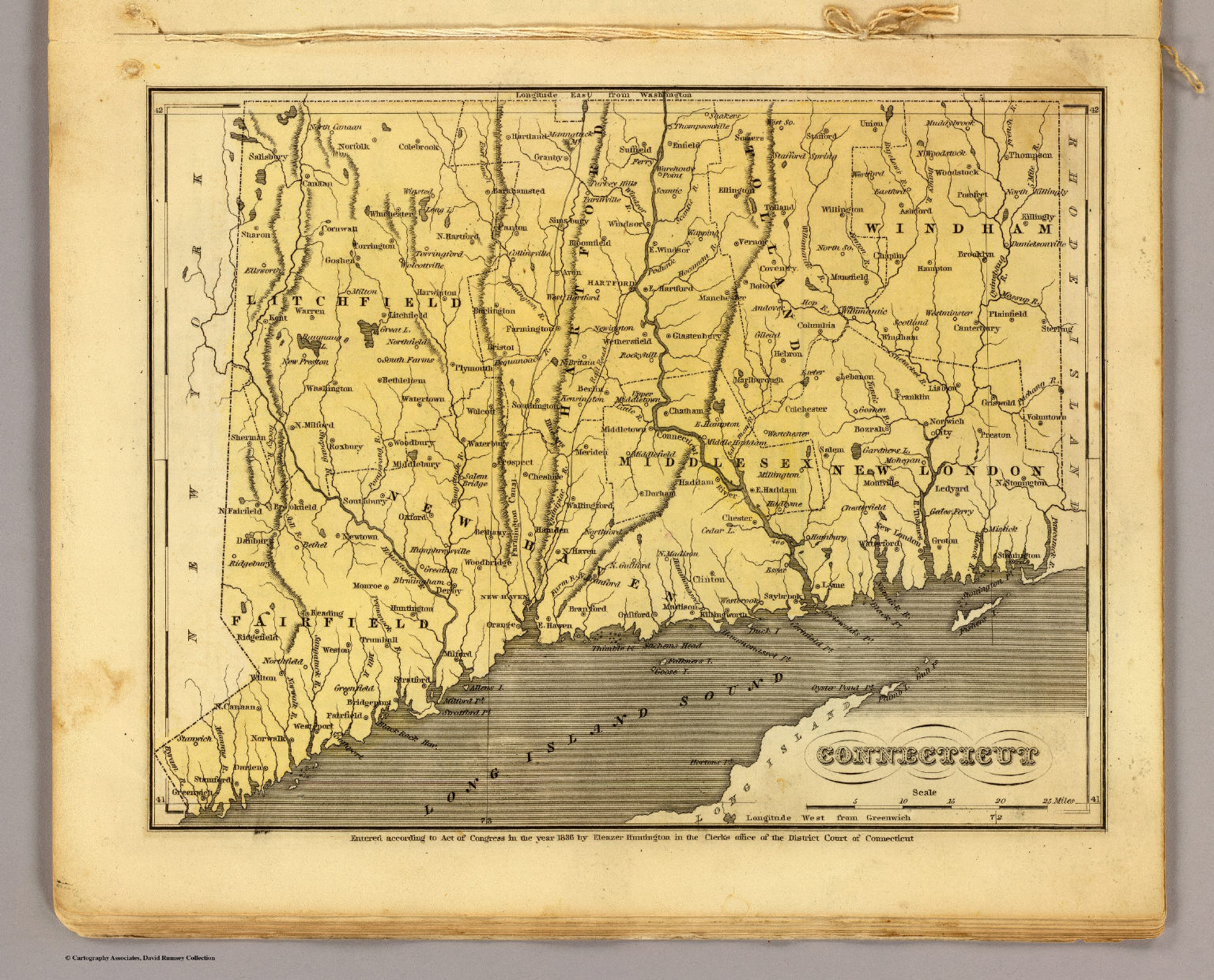 Connecticut David Rumsey Historical Map Collection