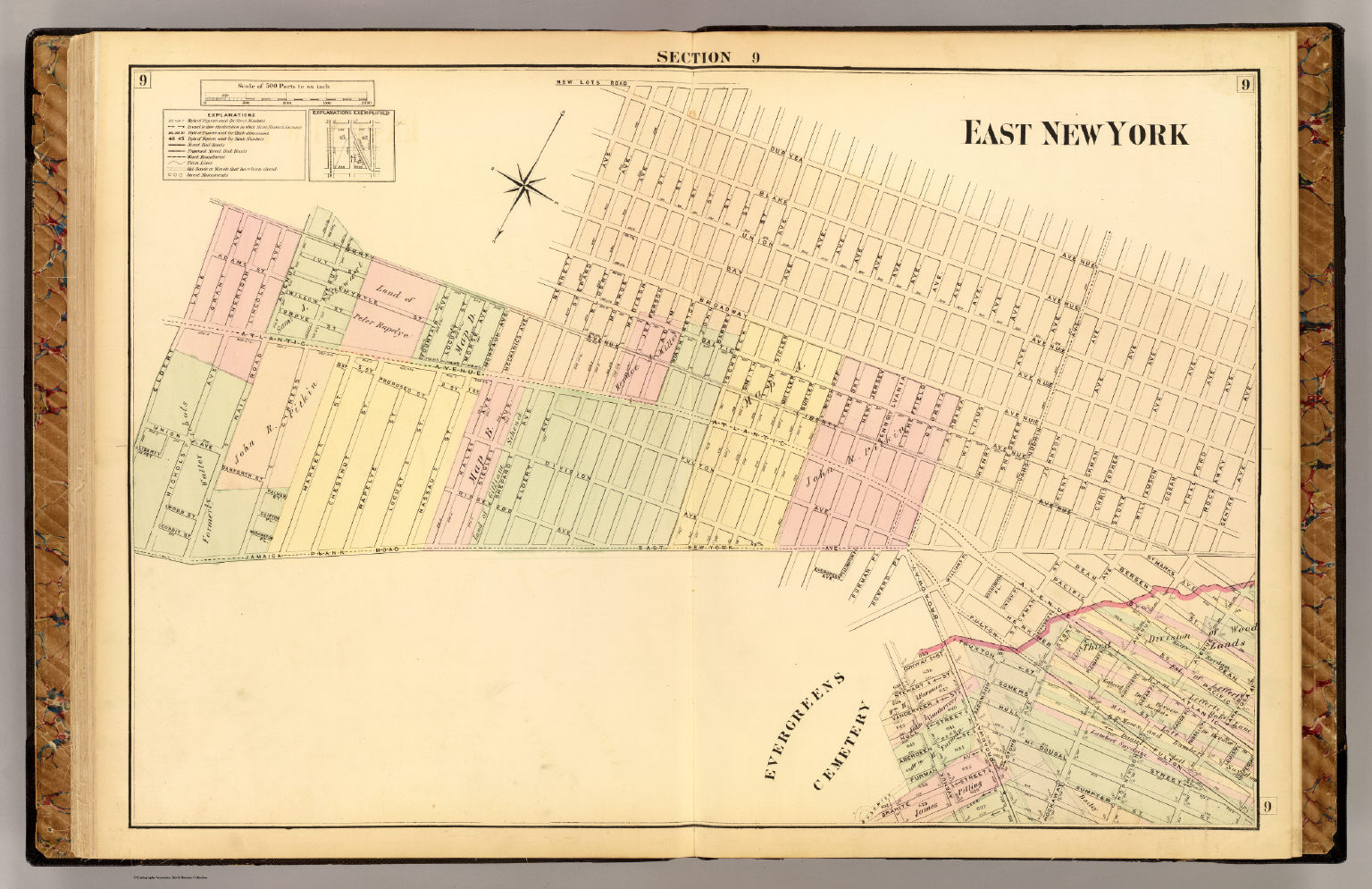 East New York Brooklyn Map Sec. 9 East New York.   David Rumsey Historical Map Collection