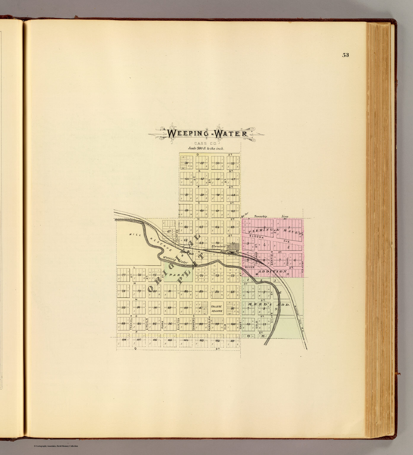 WeepingWater. David Rumsey Historical Map Collection