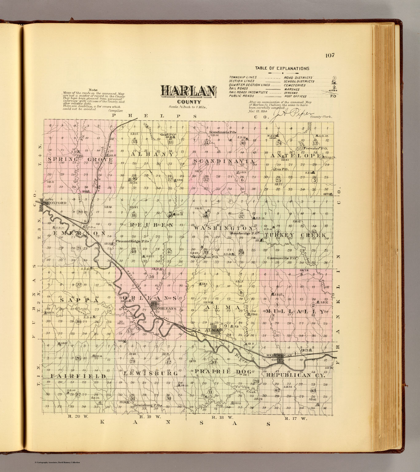 Harlan County. - David Rumsey Historical Map Collection