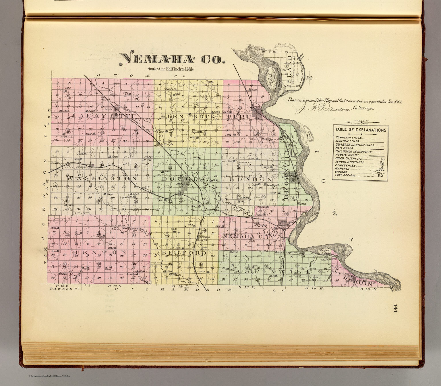 Nemaha Co. David Rumsey Historical Map Collection