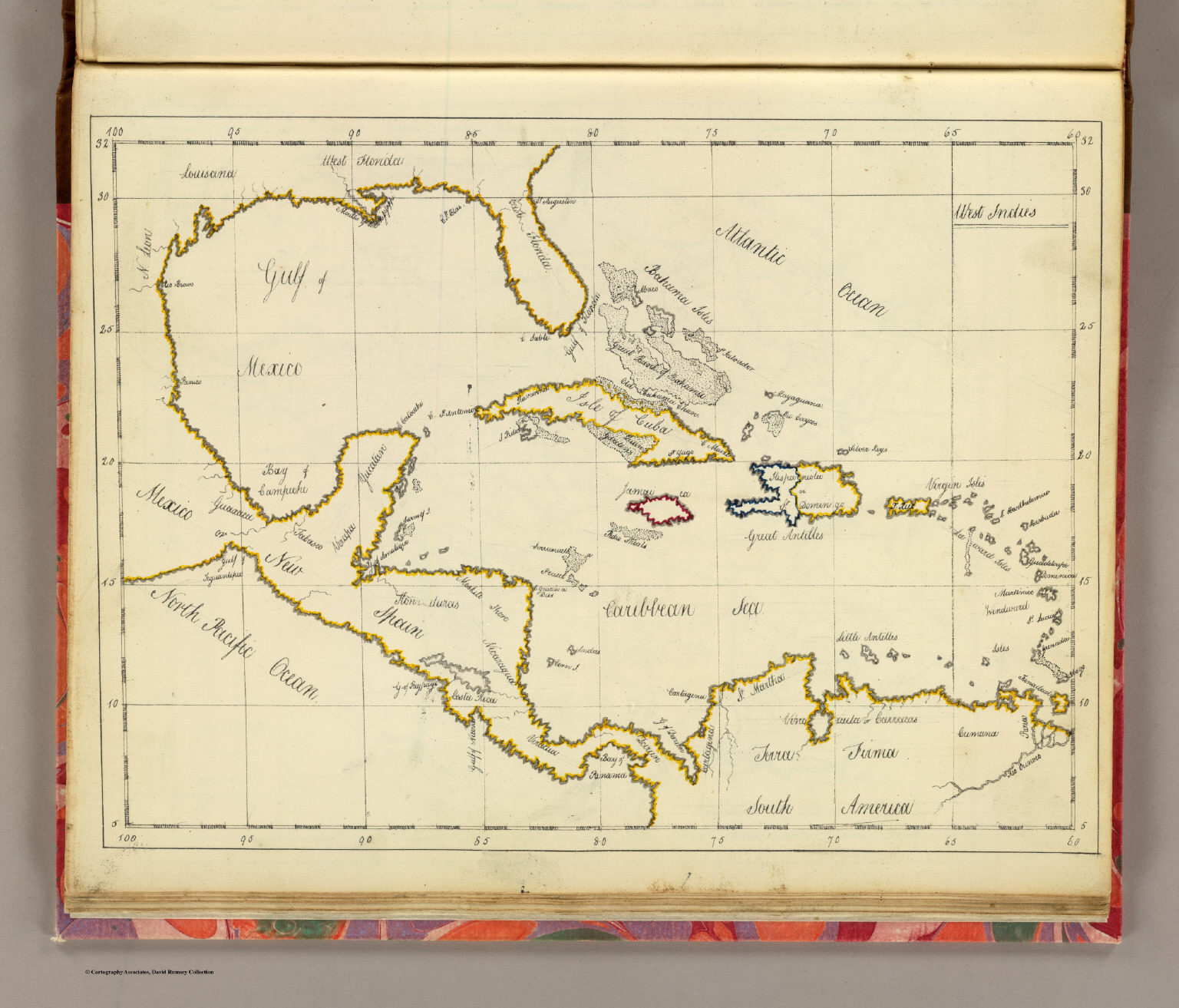 West Indies David Rumsey Historical Map Collection 7824