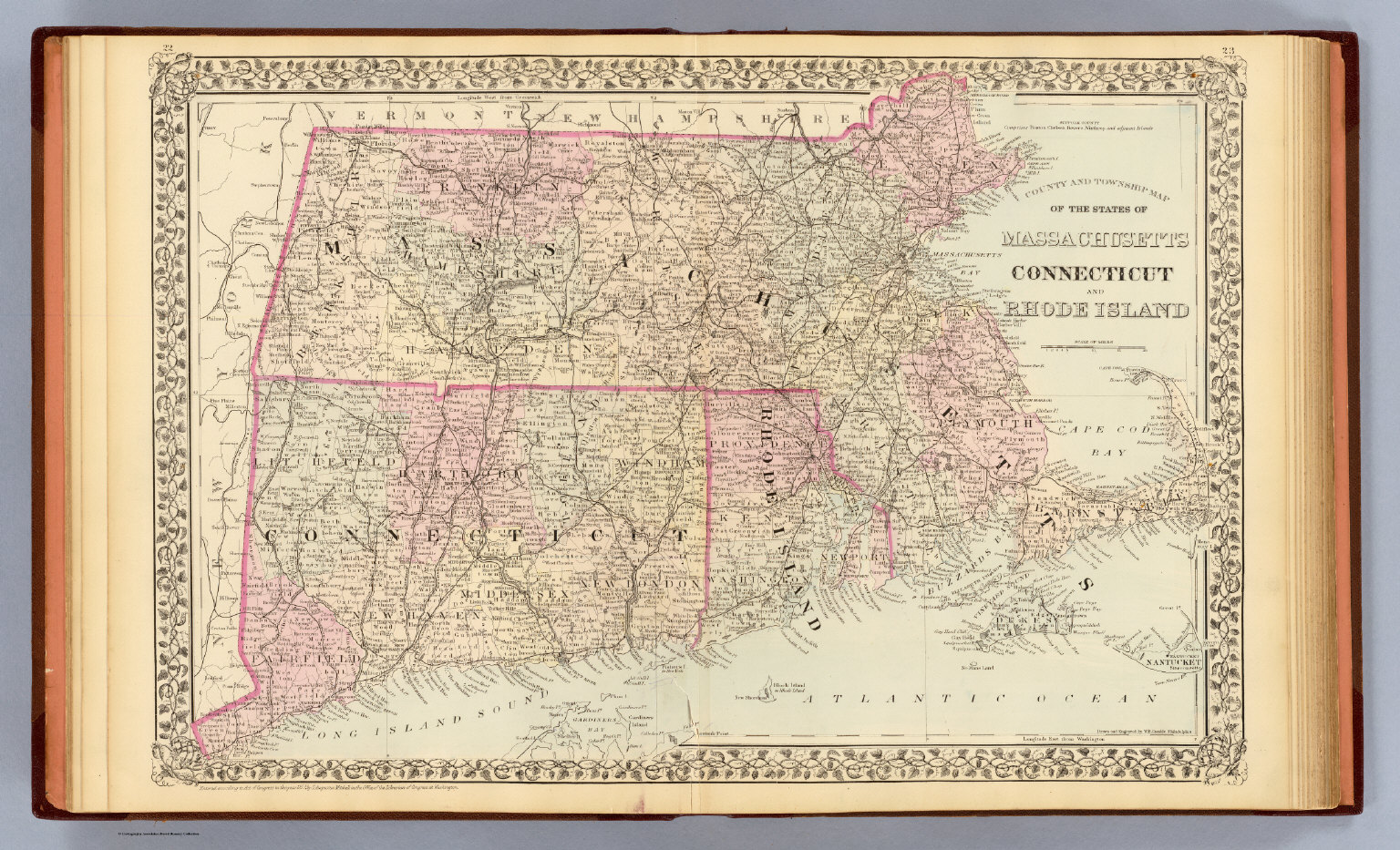 Mass., Conn., R.i. - David Rumsey Historical Map Collection