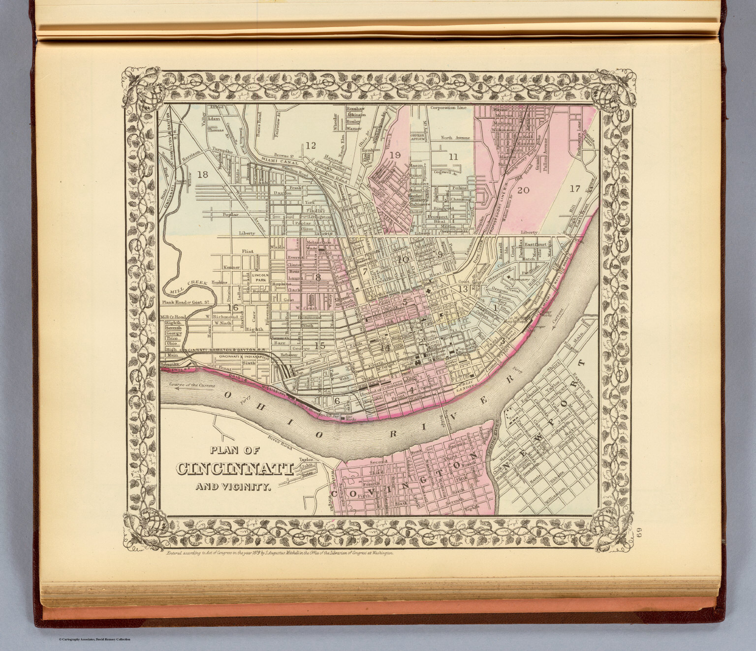 Cincinnati. - David Rumsey Historical Map Collection