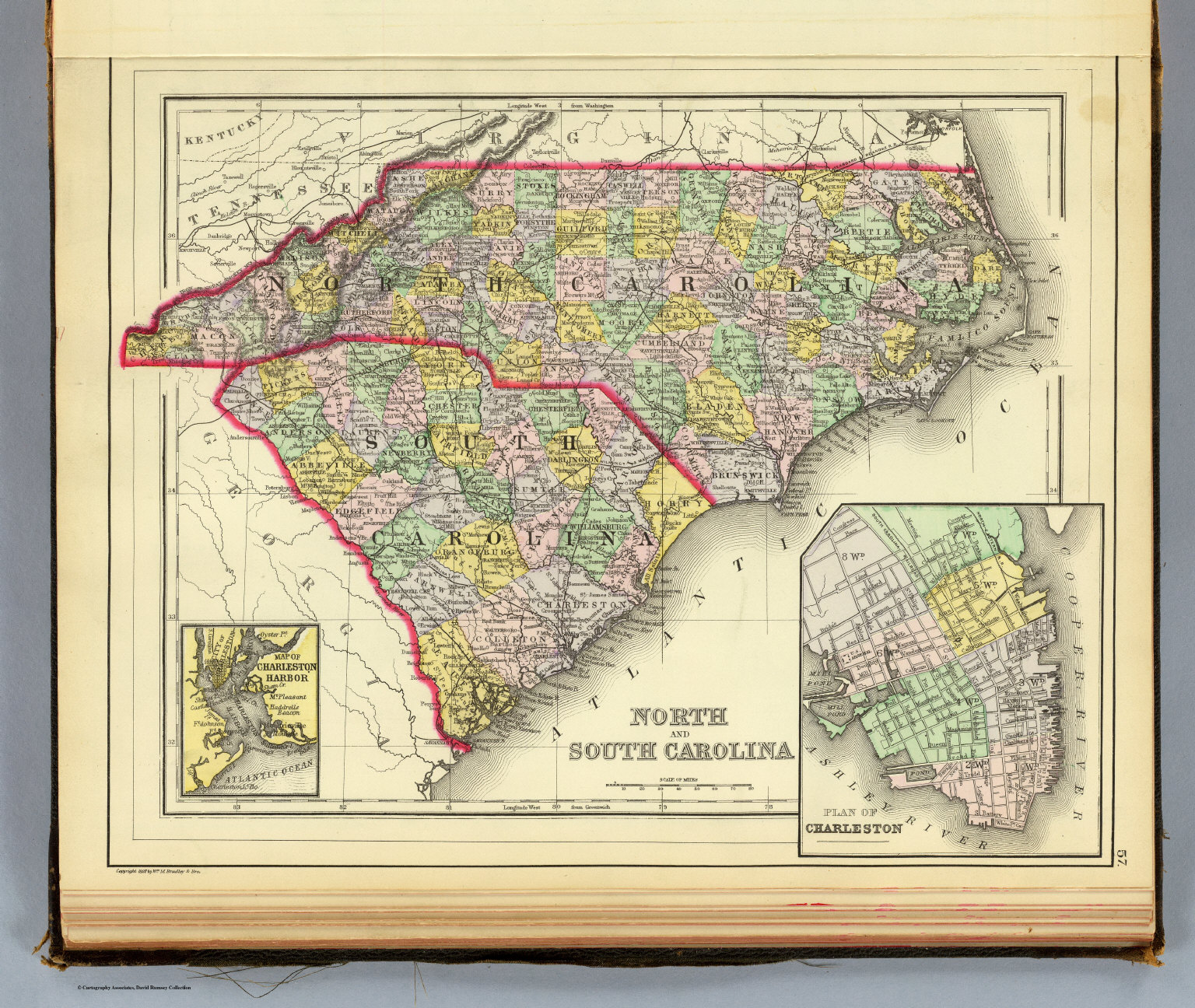 N. & S. Carolina. - David Rumsey Historical Map Collection