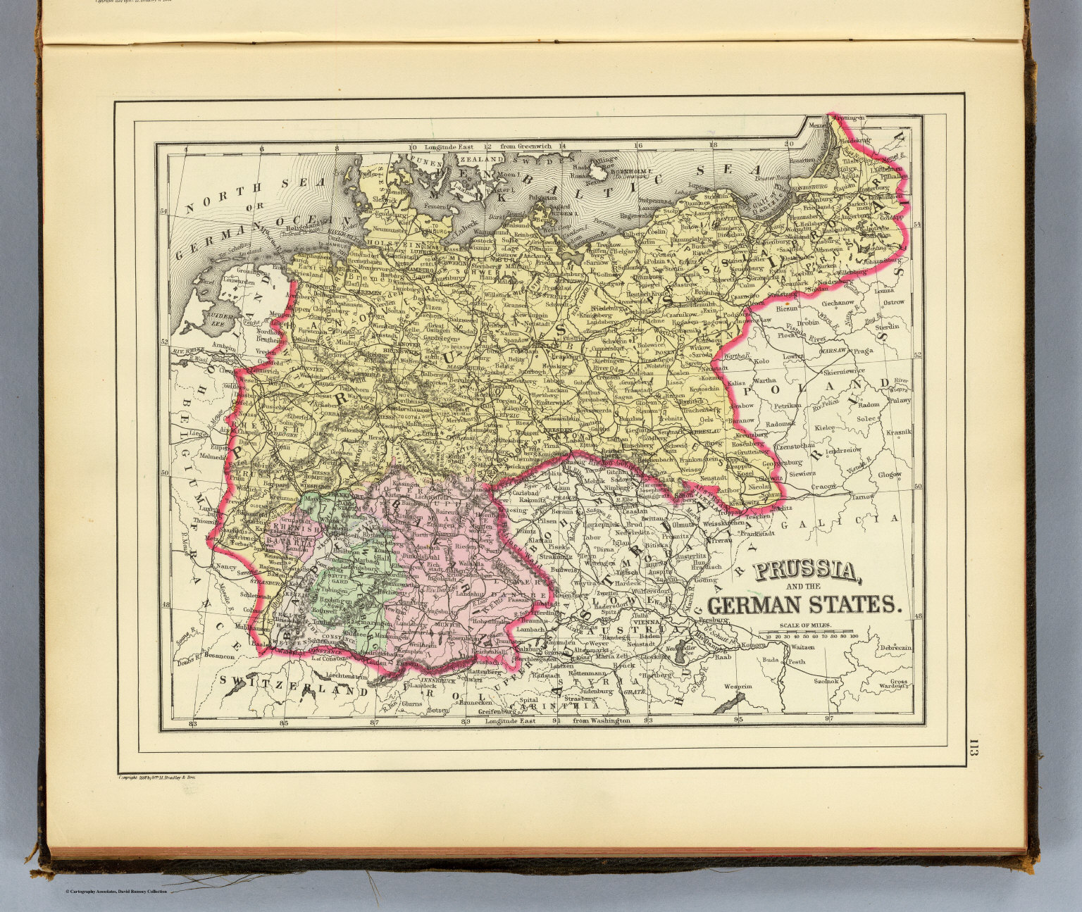 Prussia German States David Rumsey Historical Map Collection   0594062 