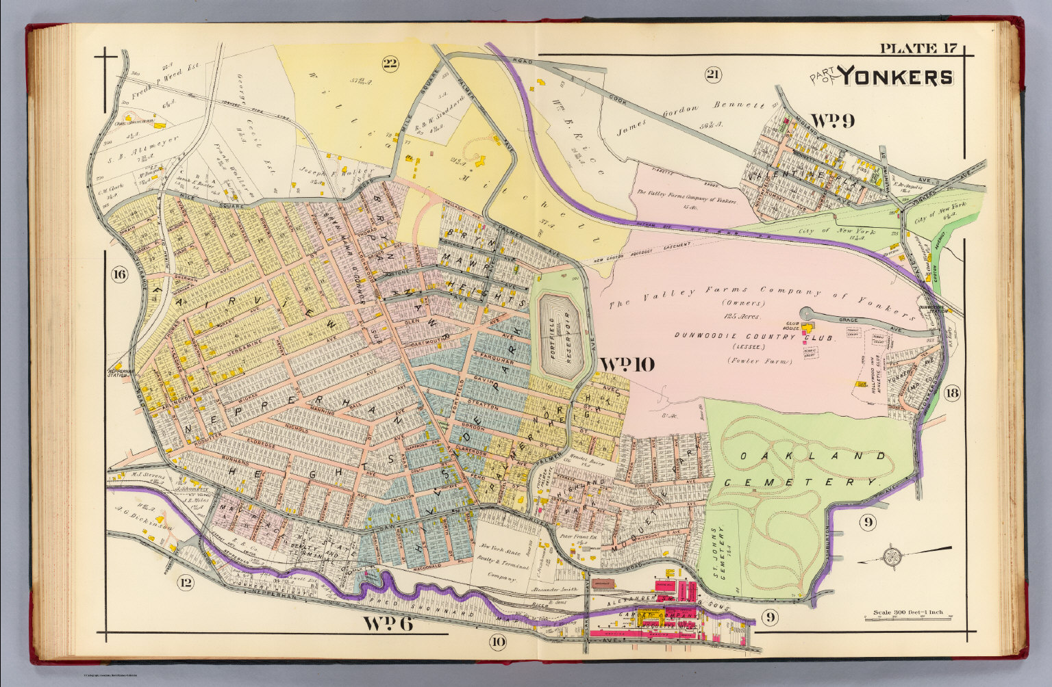 17. Yonkers. David Rumsey Historical Map Collection