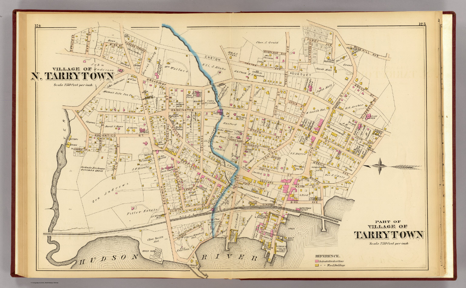 N. Tarrytown, Tarrytown. David Rumsey Historical Map Collection