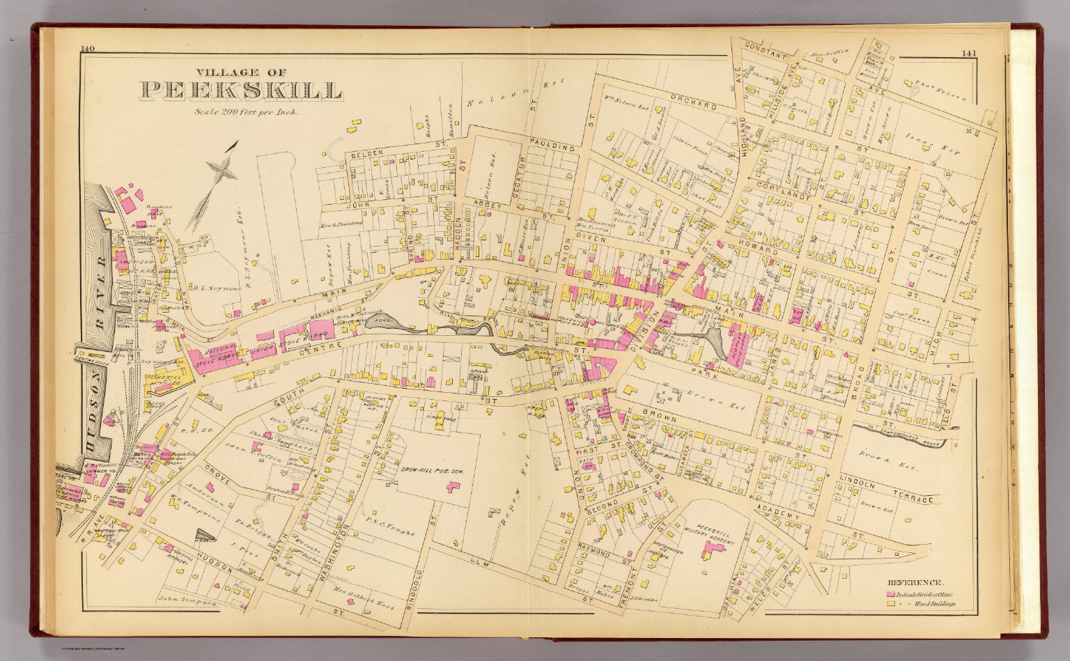 Peekskill. David Rumsey Historical Map Collection