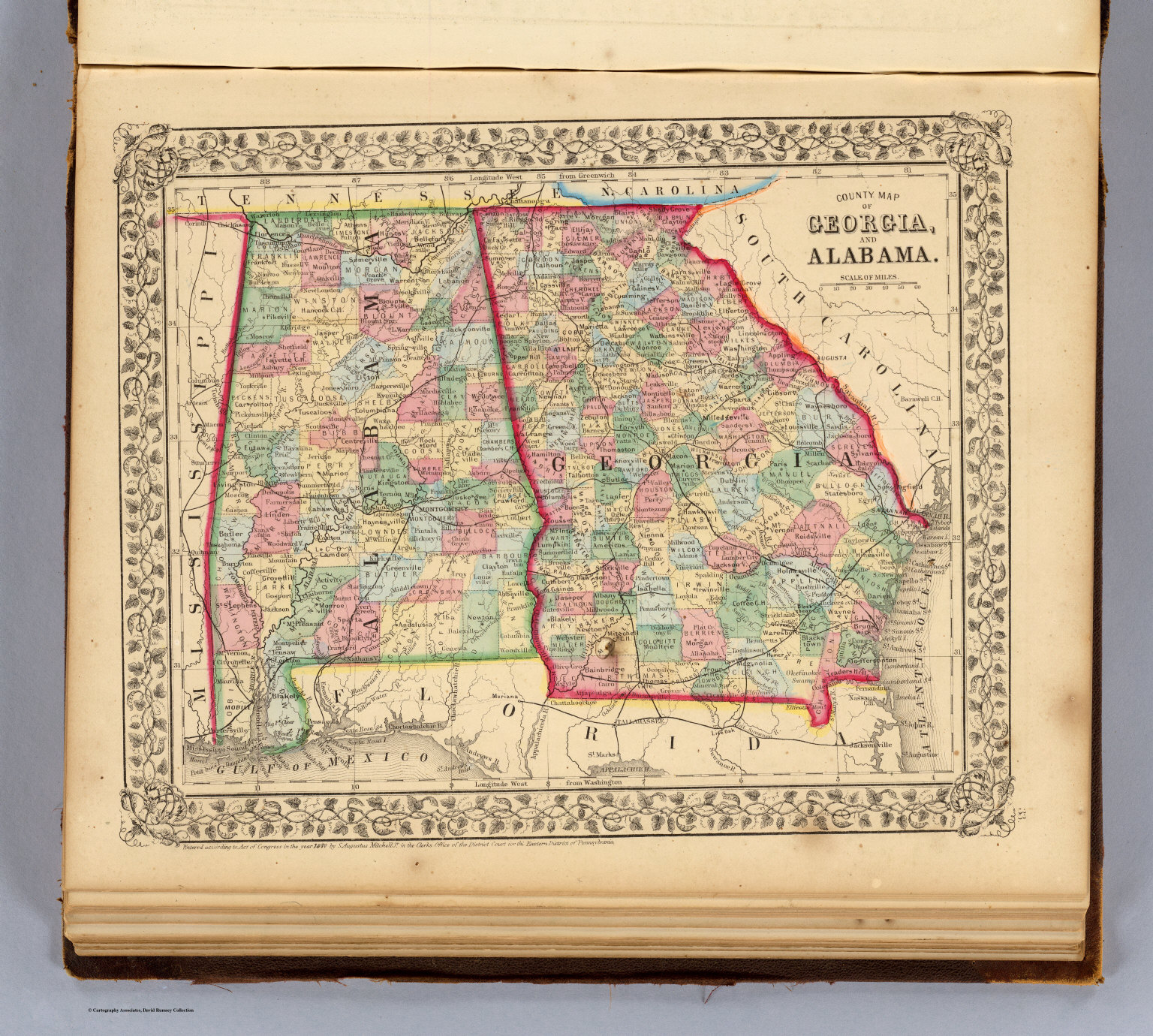 Alabama. David Rumsey Historical Map Collection