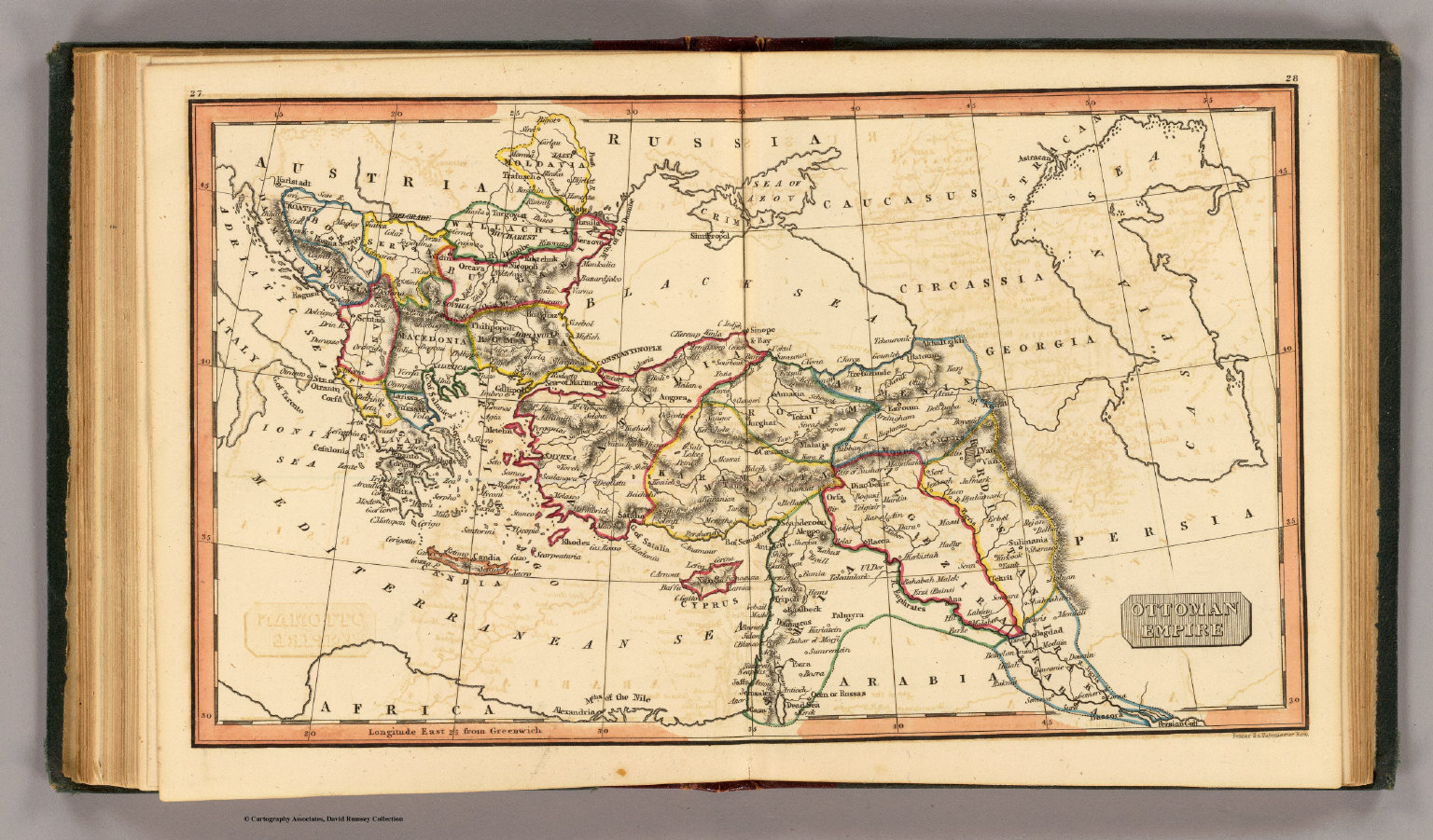 Ottoman Empire David Rumsey Historical Map Collection