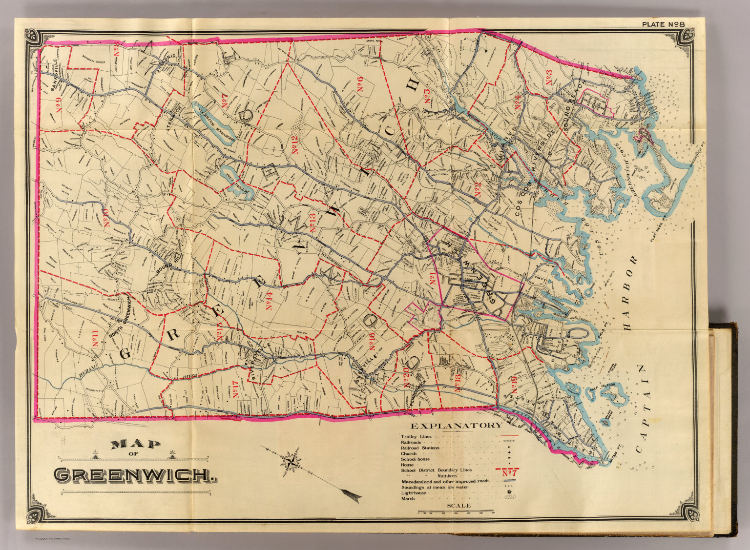 8 Greenwich. David Rumsey Historical Map Collection