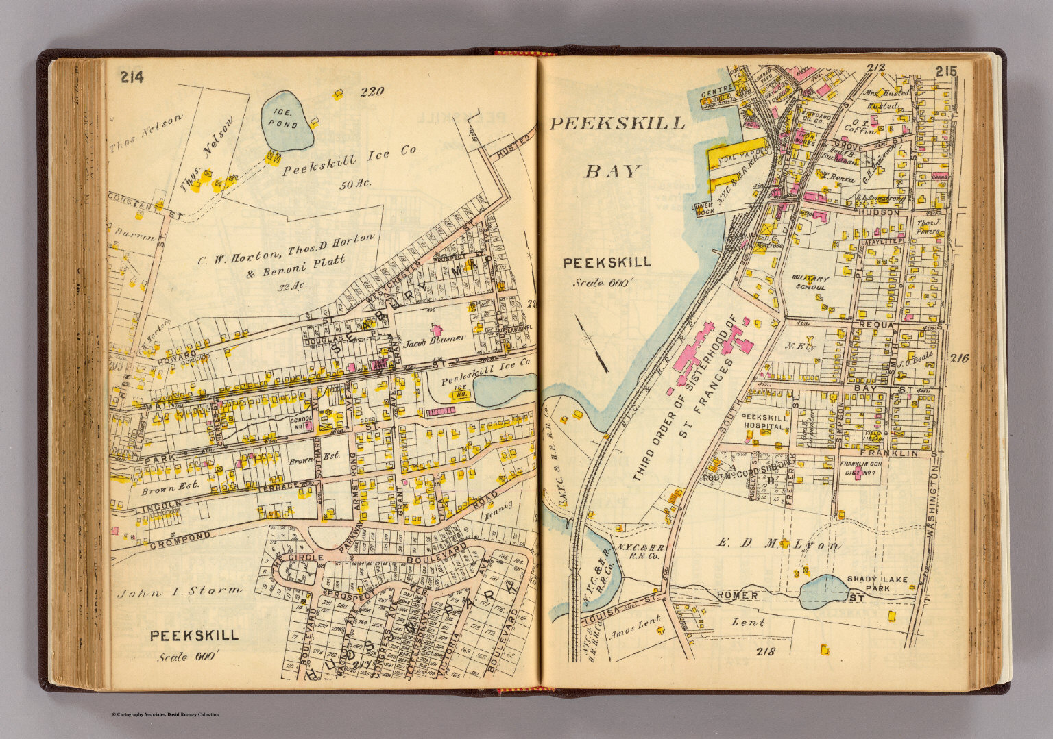 214215 Peekskill. David Rumsey Historical Map Collection