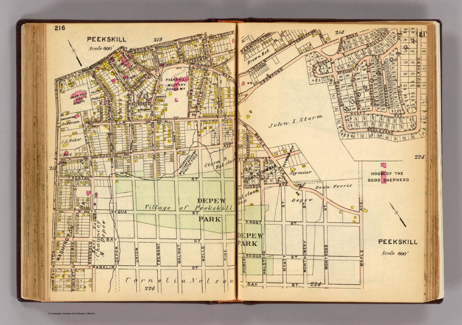 216217 Peekskill. David Rumsey Historical Map Collection