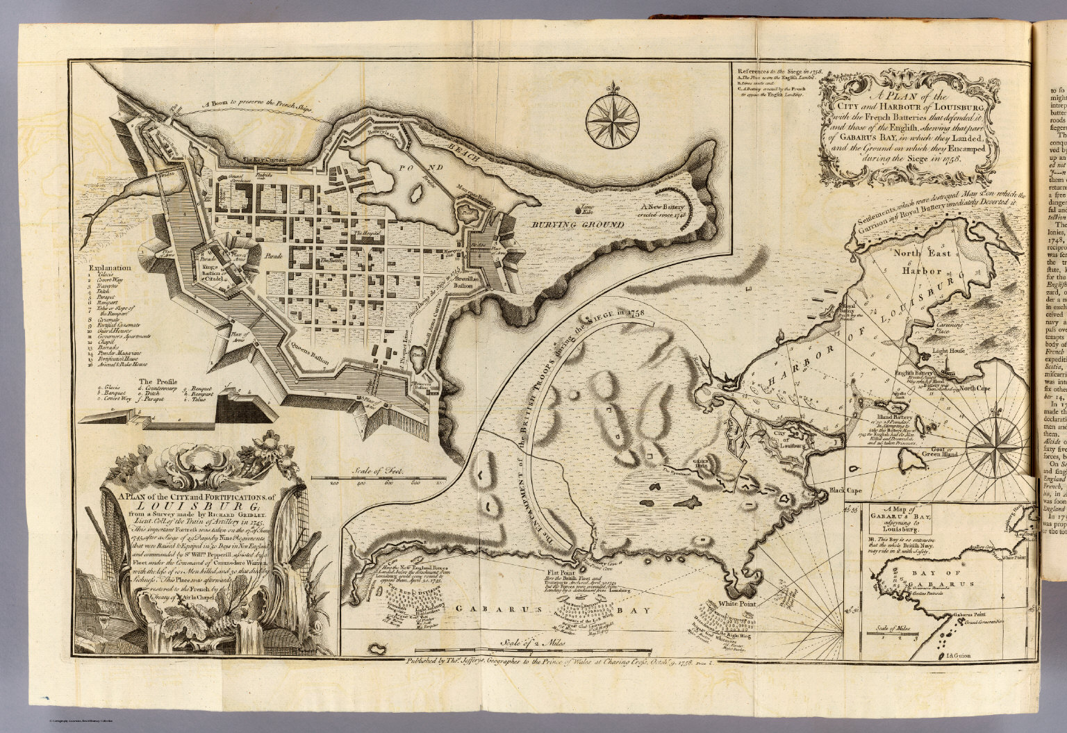 Louisburg. David Rumsey Historical Map Collection