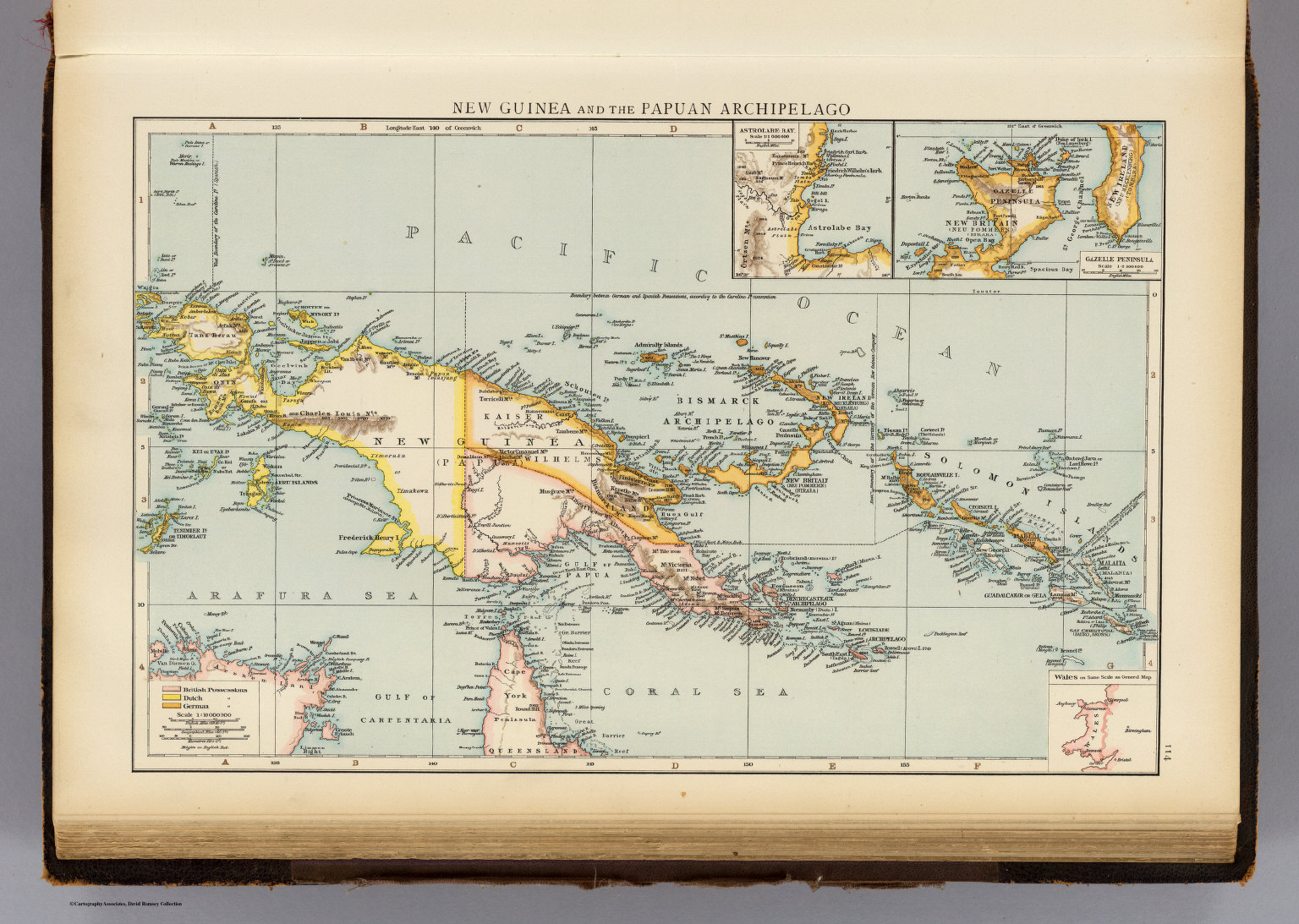 New Guinea, Papuan Archipelago. - David Rumsey Historical Map Collection