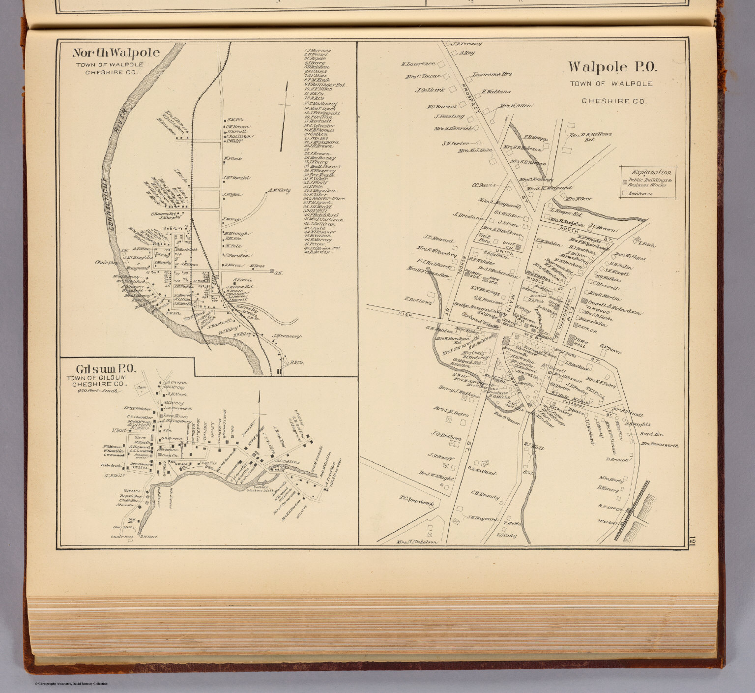 Walpole P.O. David Rumsey Historical Map Collection