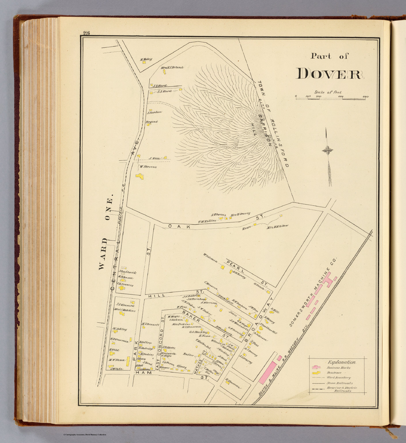 Pt. of Dover. David Rumsey Historical Map Collection