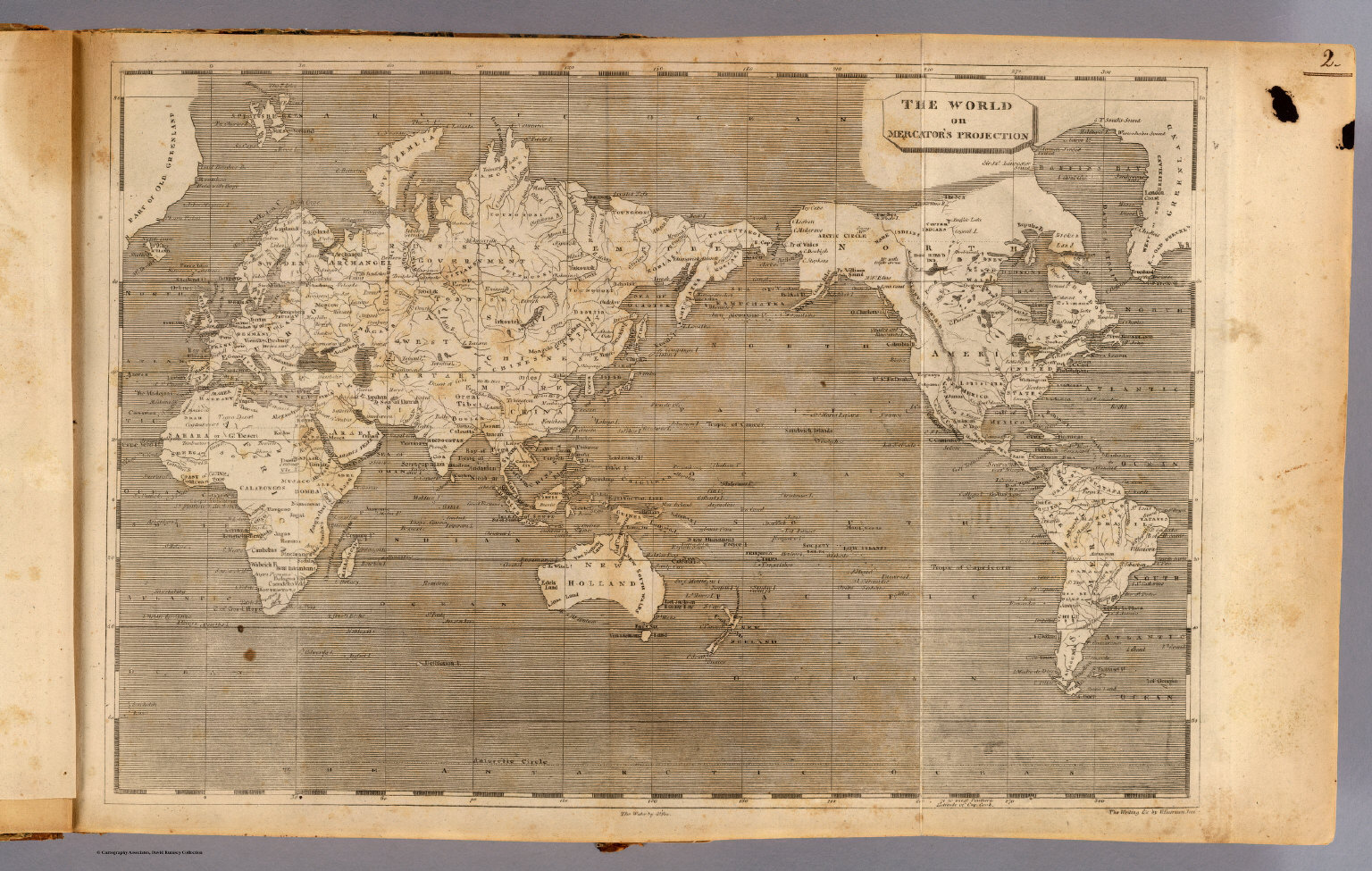 World Mercator's projection. - David Rumsey Historical Map Collection