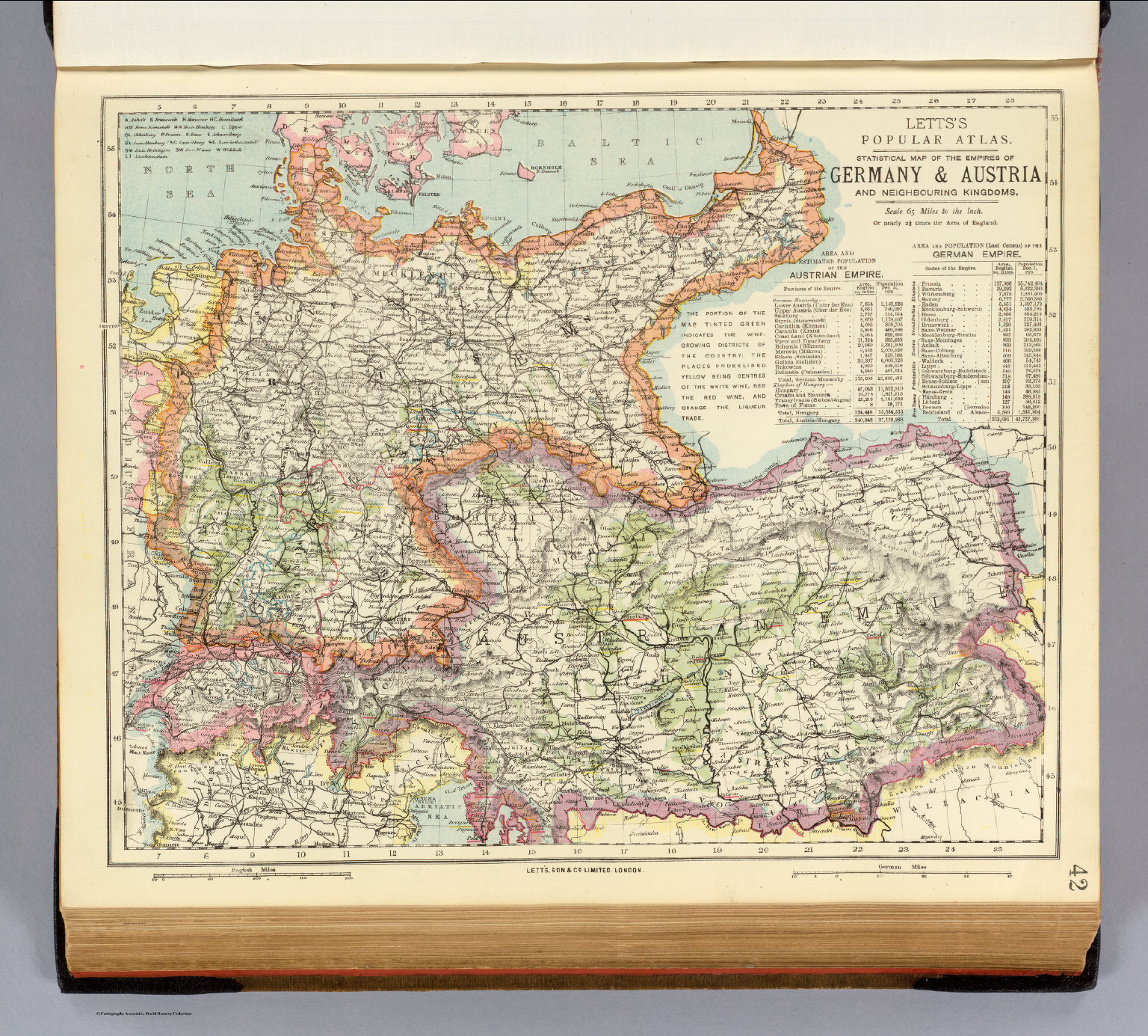 Germany, Austria. - David Rumsey Historical Map Collection