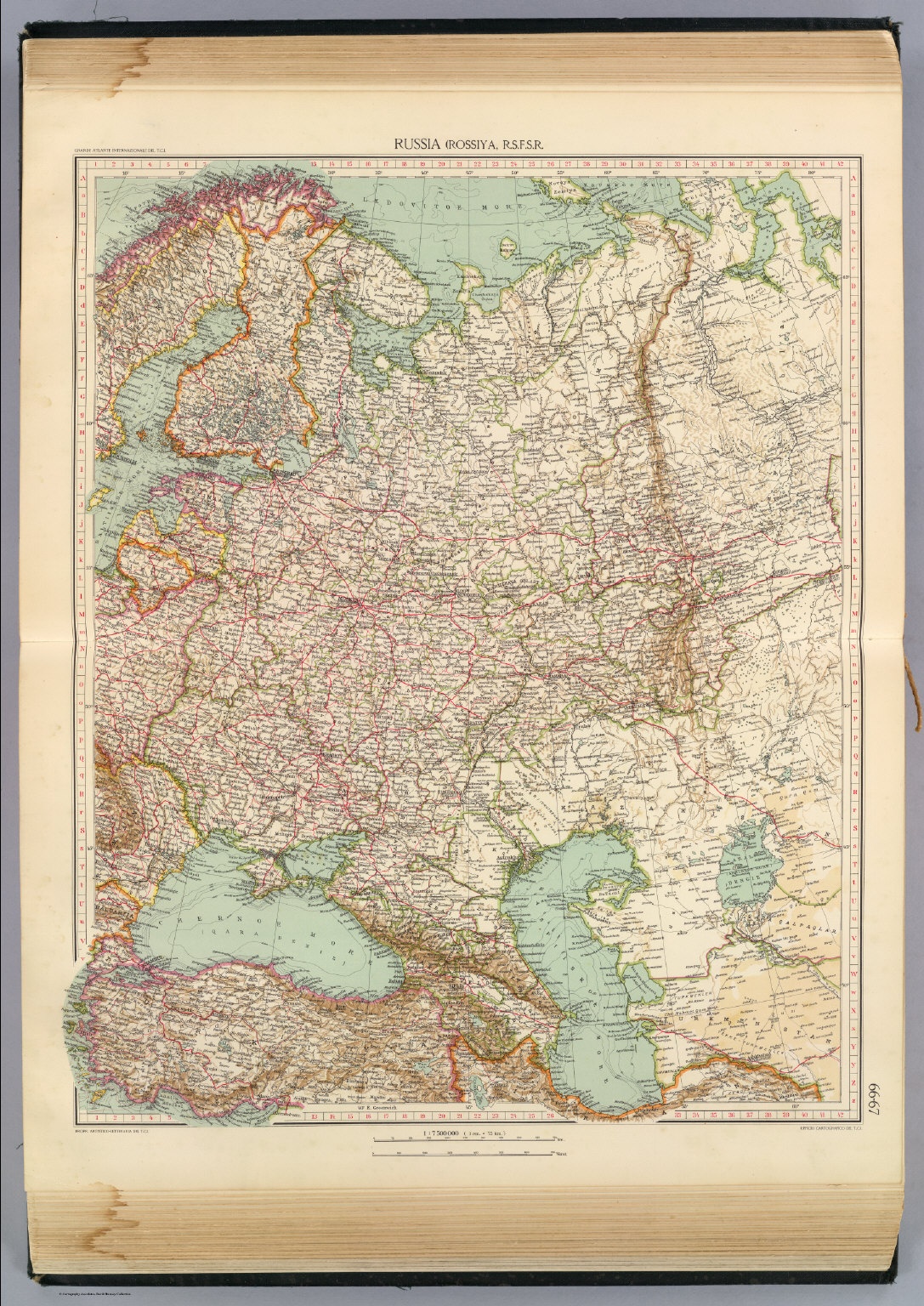 66-67. Russia. - David Rumsey Historical Map Collection