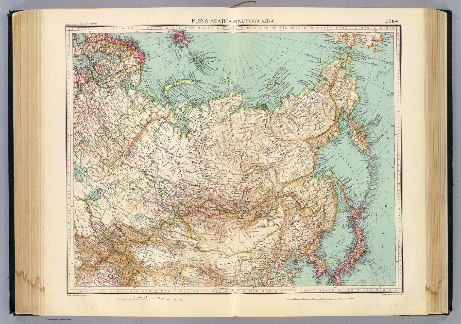 103-04. Russia Asiatica. - David Rumsey Historical Map Collection