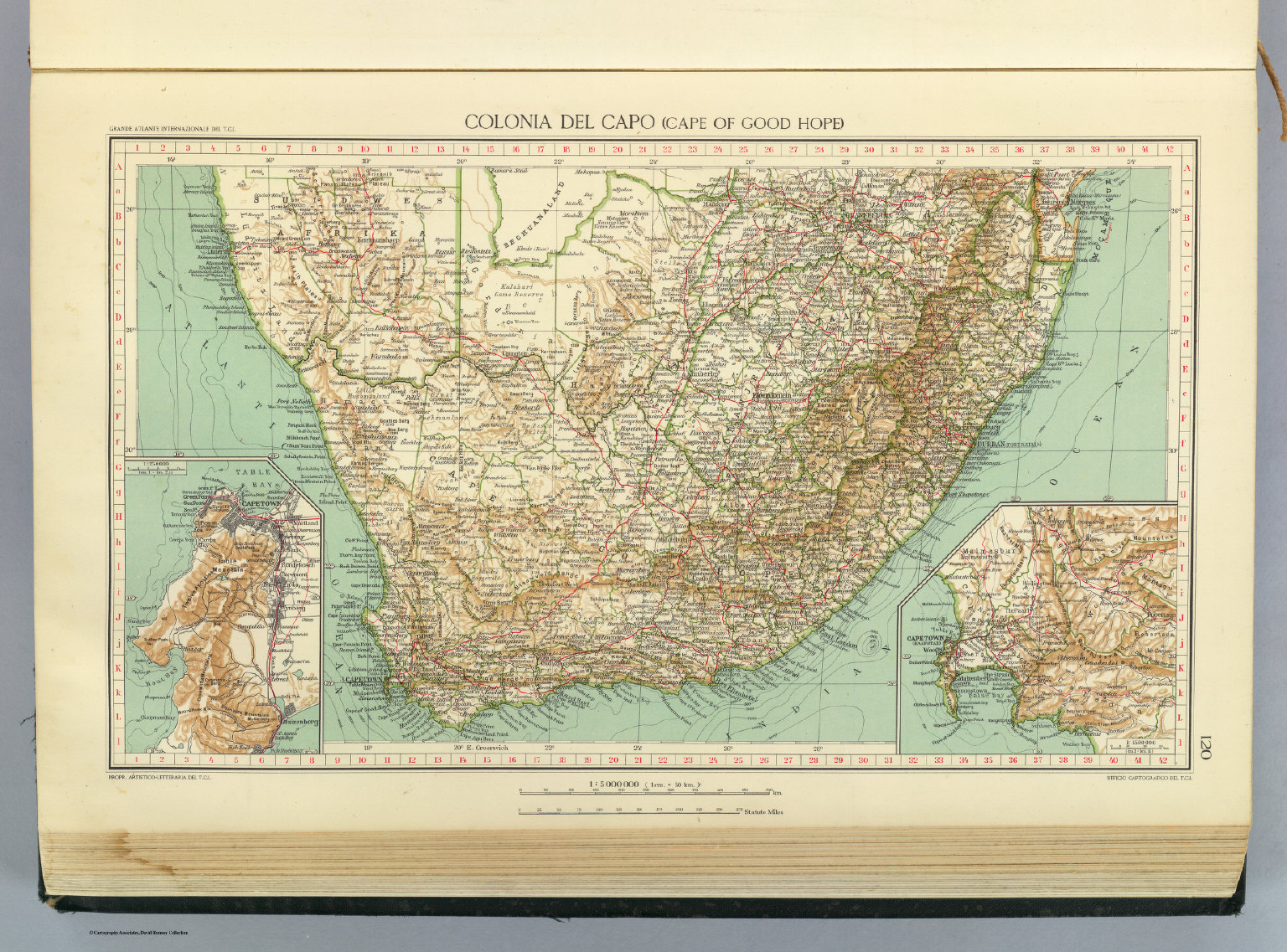 120. Colonia Del Capo. - David Rumsey Historical Map Collection