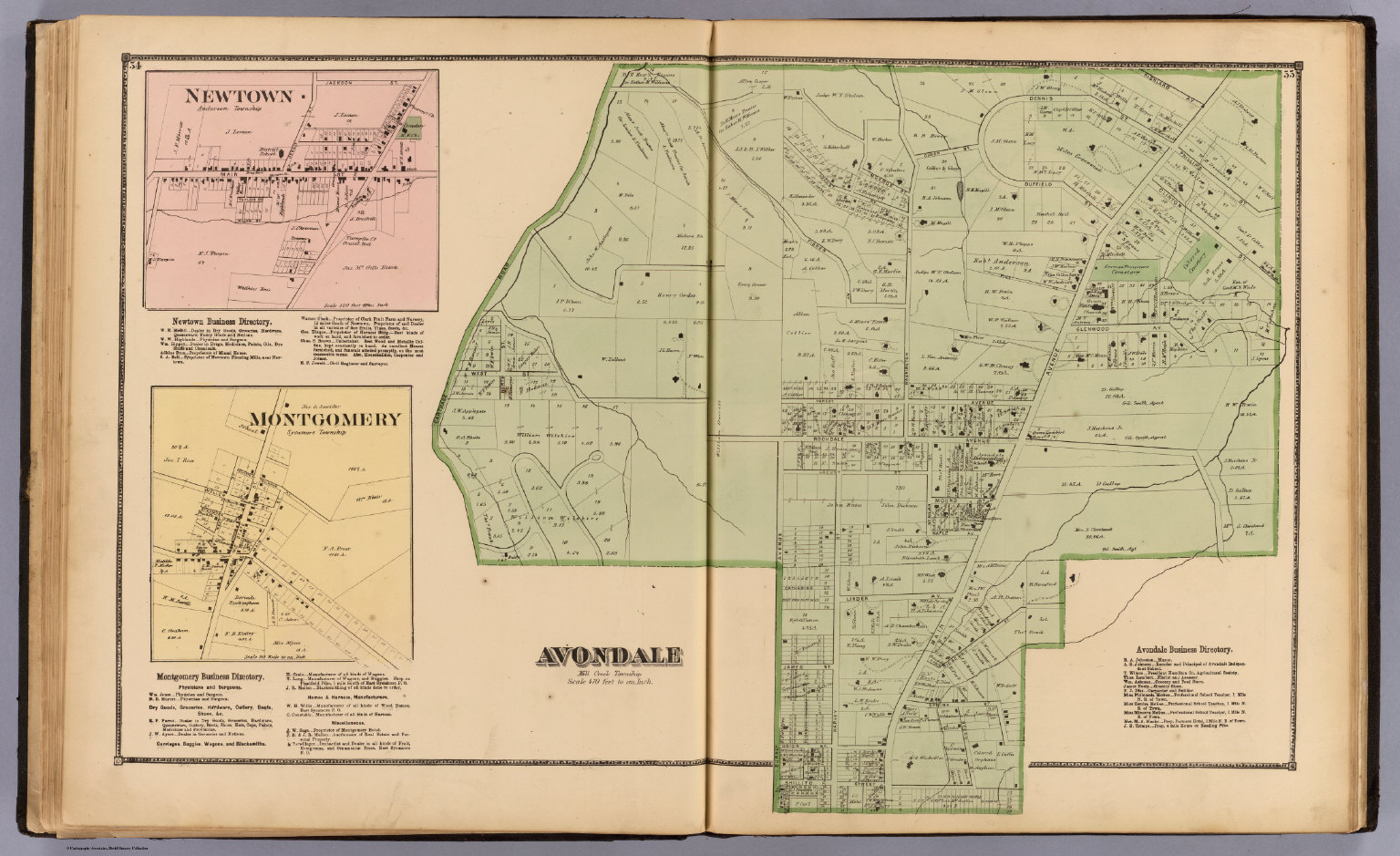 Avondale. David Rumsey Historical Map Collection